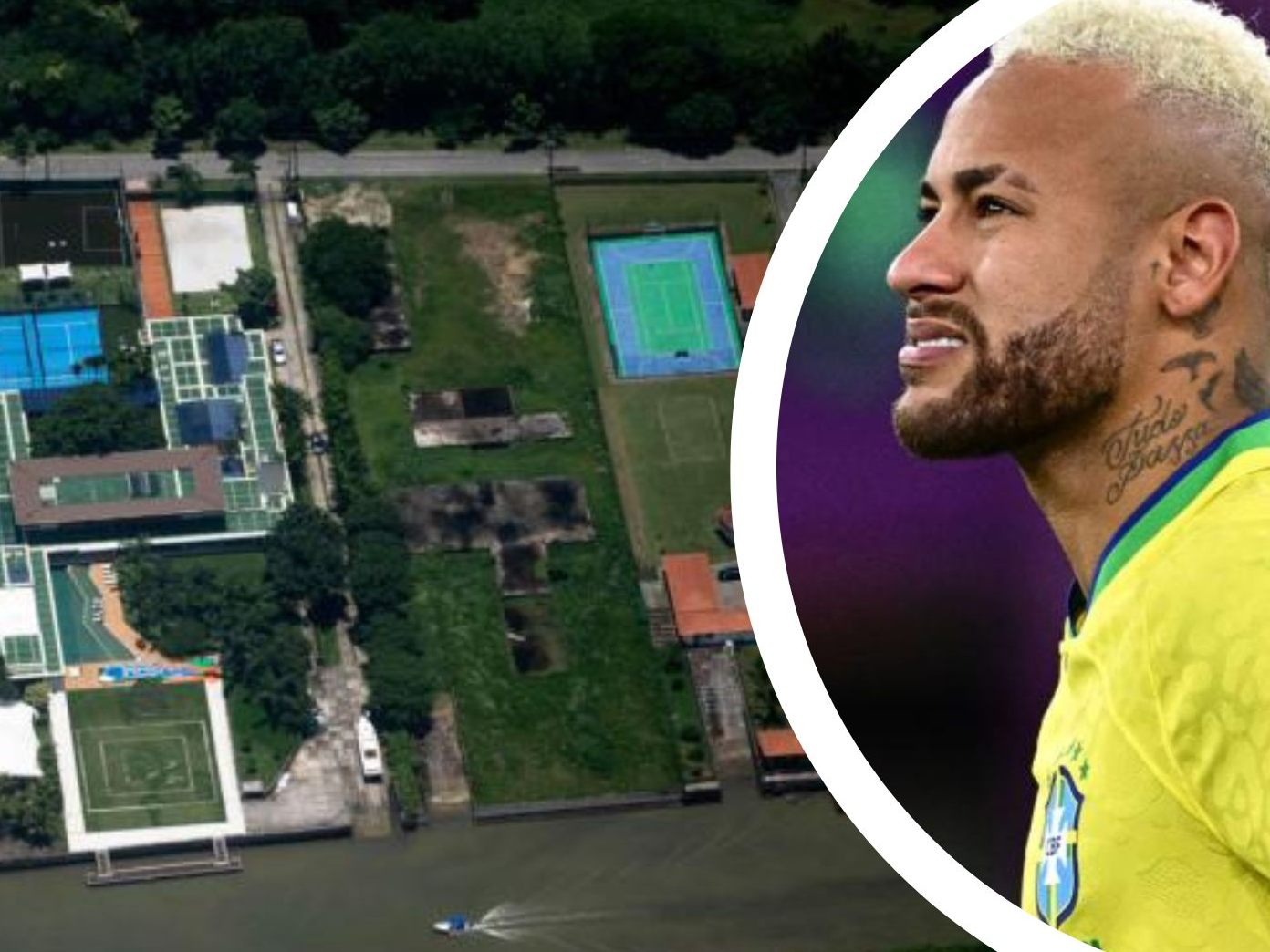Wegen einem ungenehmigten Bauprojekt auf seinem Luxusanwesen hat Neymar Ärger mit den brasilianischen Behörden.