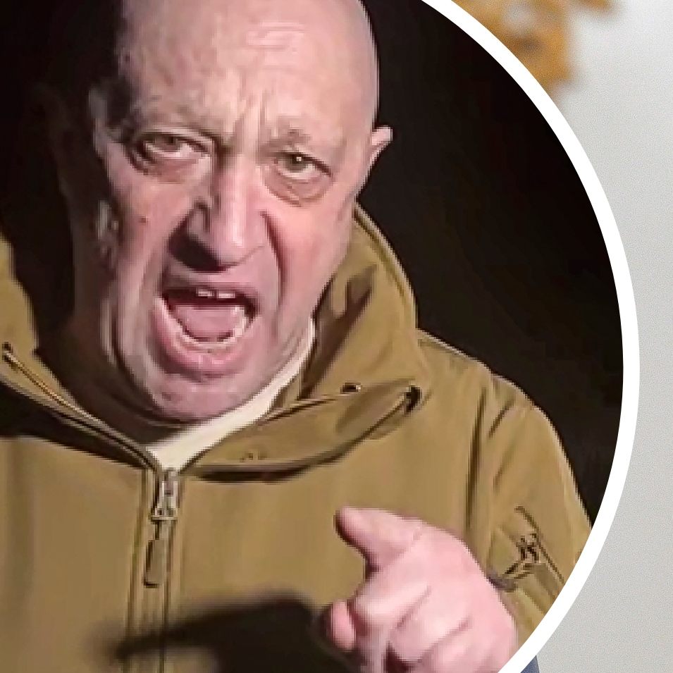 Eine Woche nach der kurzen Meuterei der Wagner-Söldner stehen Prigoschins (l.) Firmen unter Beschuss.