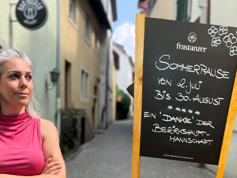 Sarah Montibeller muss ihre geliebte kleine Bar in Feldkirch schließen. Sarah Montibeller muss ihre geliebte kleine Bar in Feldkirch schließen.
