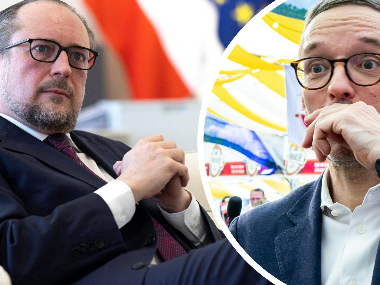 Außenminister beruhigt zu geplanter Beteiligung an europäischem Luftraum-Verteidigungssystem - Kickl schäumt.