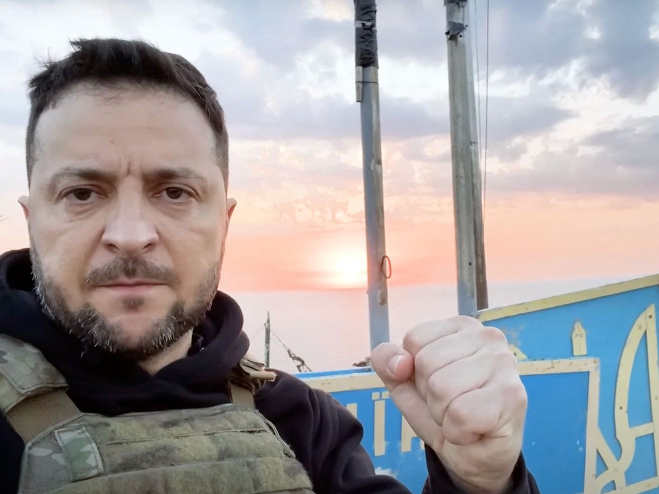 Selenskyj lobt die umstrittene Lieferung der USA.