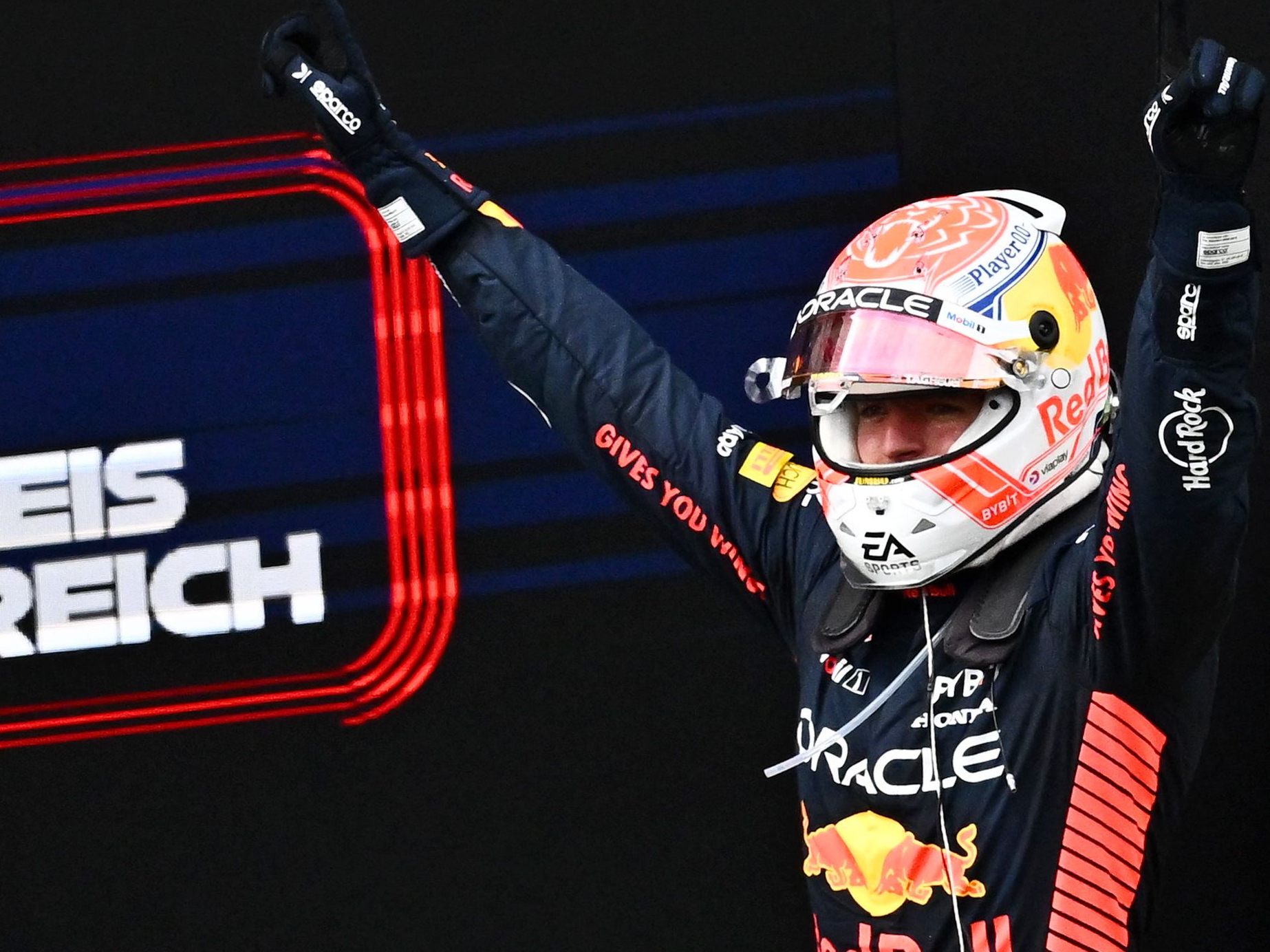 Vor Ferrari-Pilot Leclerc und Perez - Fünfter Sieg in der Steiermark für Verstappen.