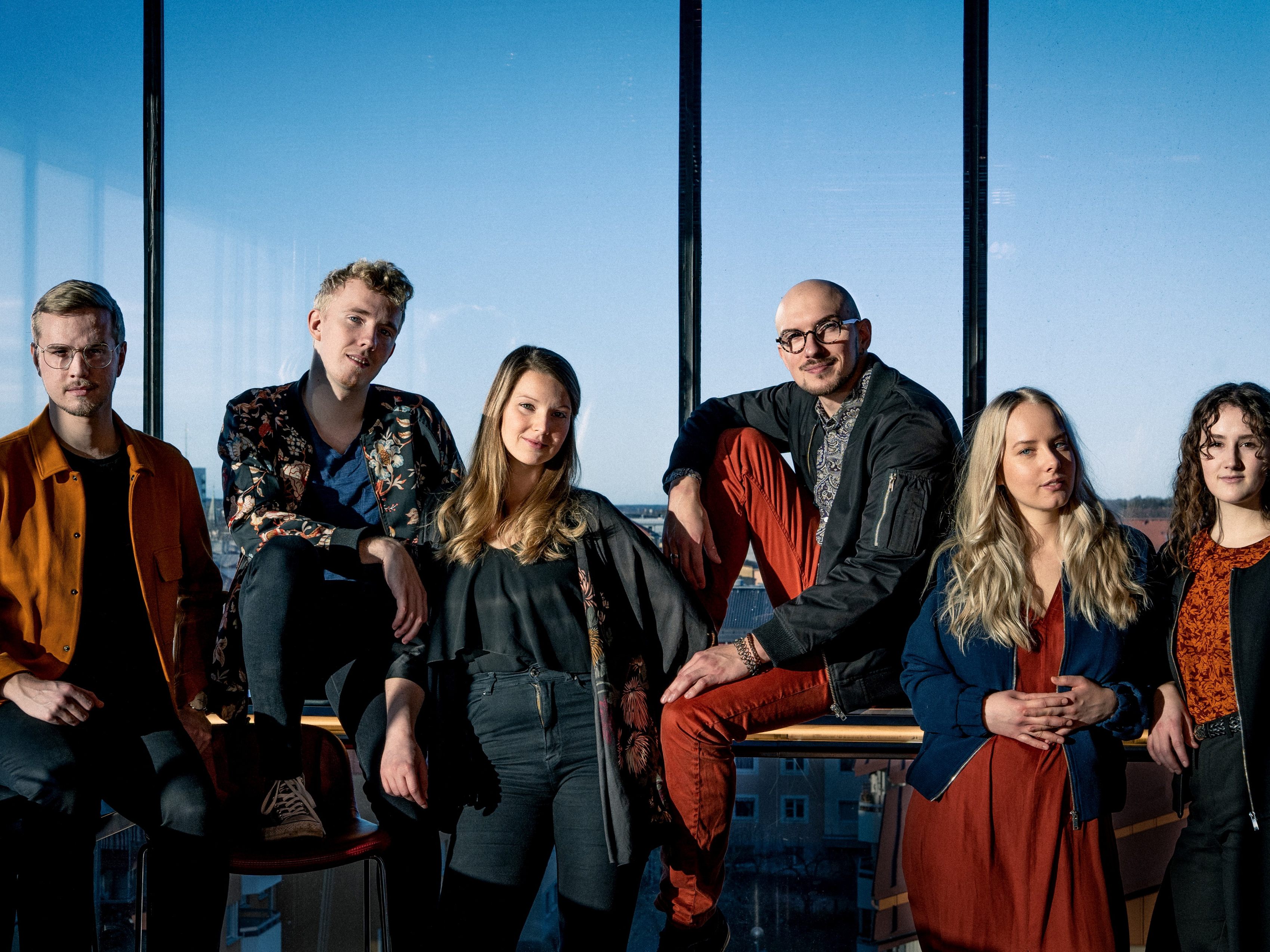 Aus Schweden kommt die A-cappella-Gruppe AORA.