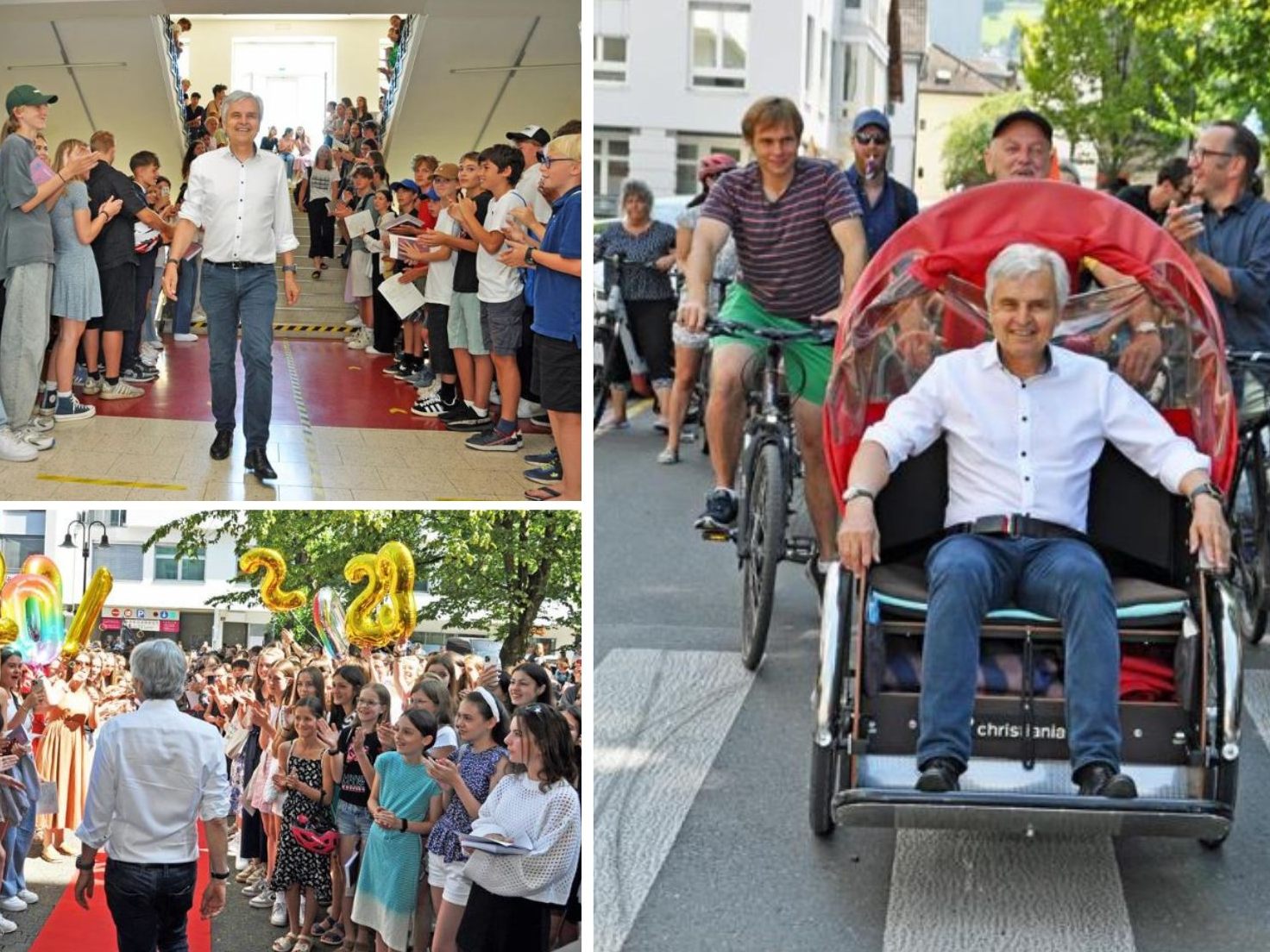 Nach 30 Jahren am BG Dornbirn, davon 13 als Direktor, geht Markus Germann in Pension.. Nach 30 Jahren am BG Dornbirn, davon 13 als Direktor, geht Markus Germann in Pension..