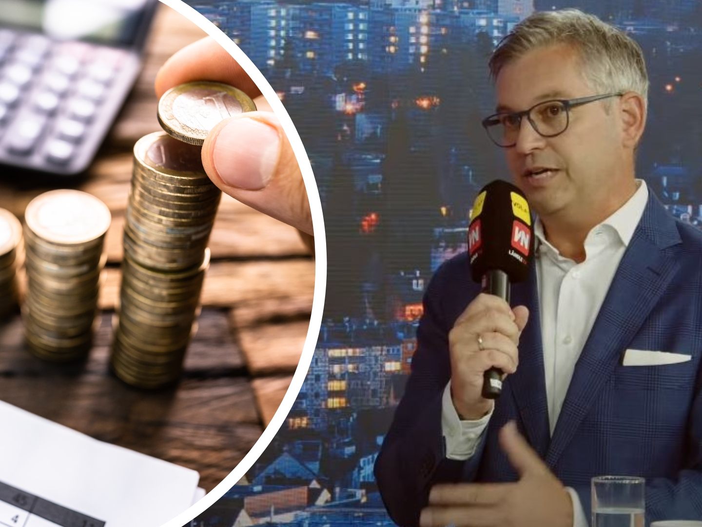 Finanzminister Magnus Brunner bei "Vorarlberg LIVE".