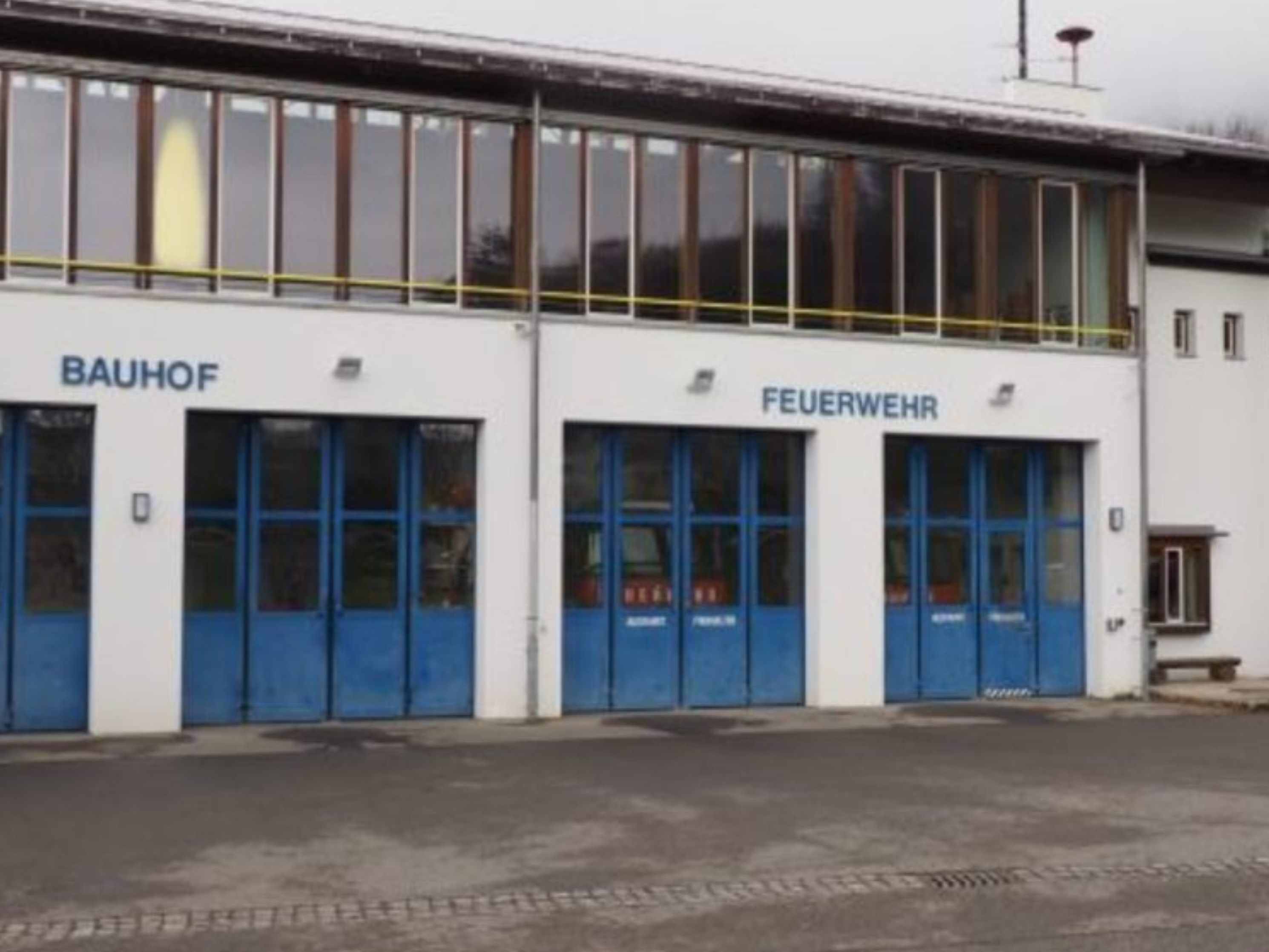 Beim Schnifner Feuerwehrhaus gibt es neue Pläne zum  Umbau