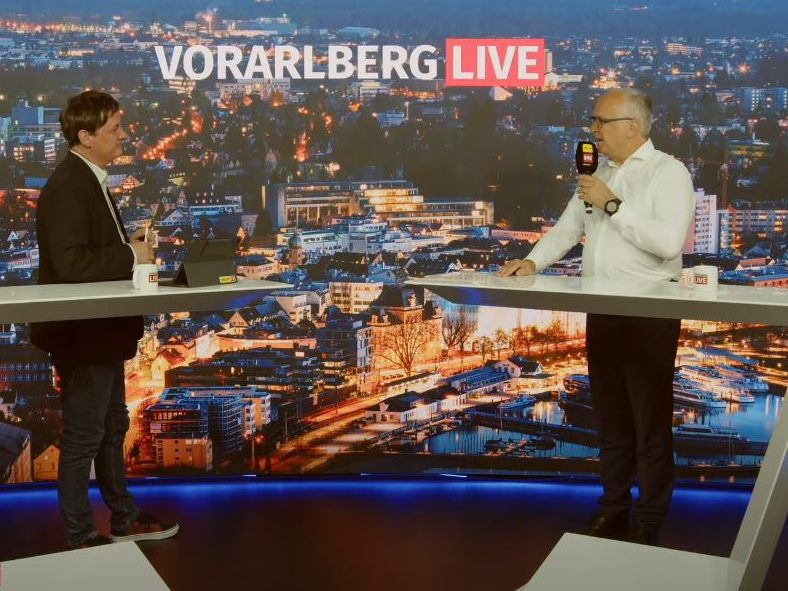 Elmar Hartmann bei "Vorarlberg LIVE". Elmar Hartmann bei "Vorarlberg LIVE".