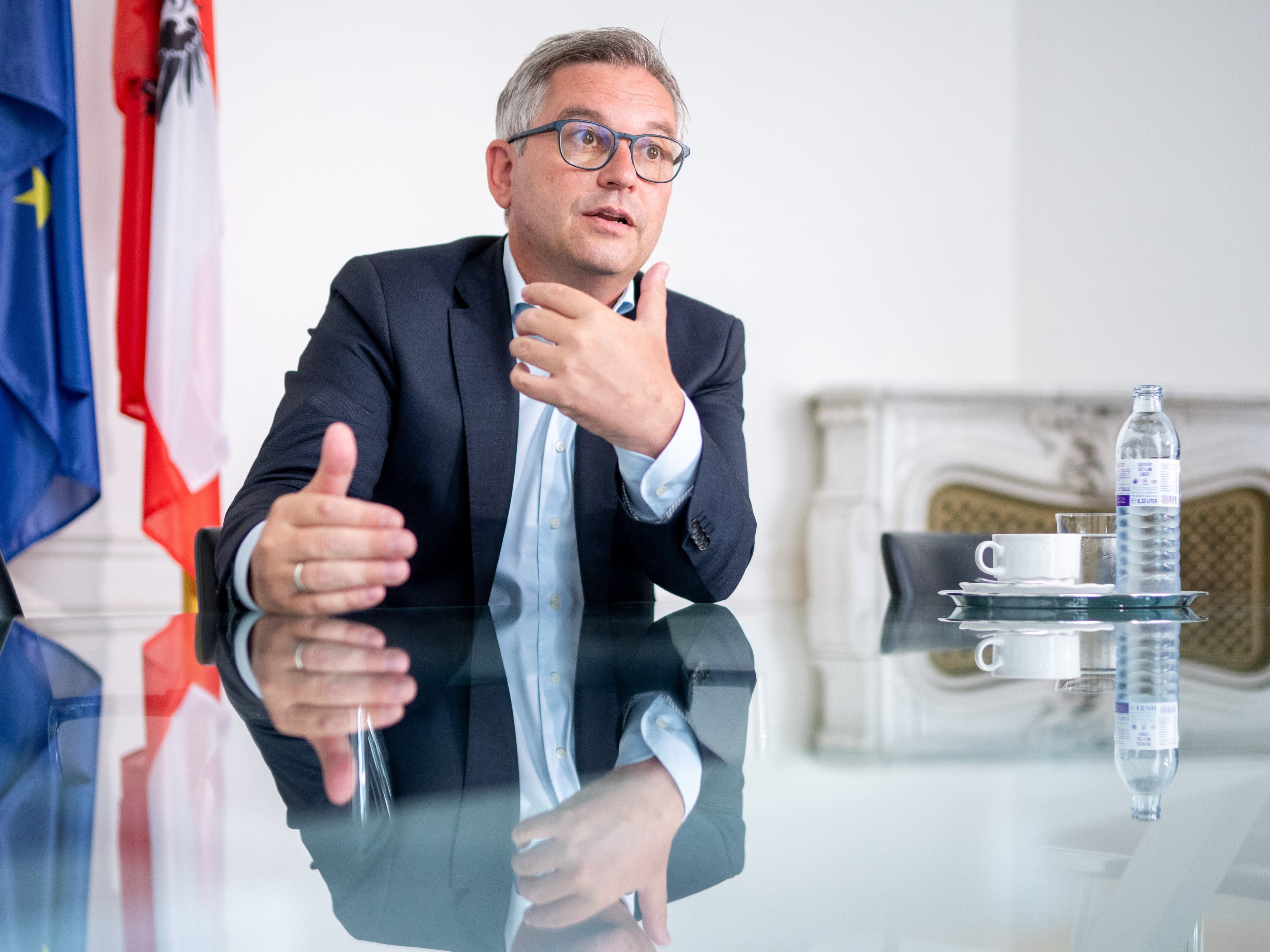 Finanzminister Magnus Brunner. Finanzminister Magnus Brunner.