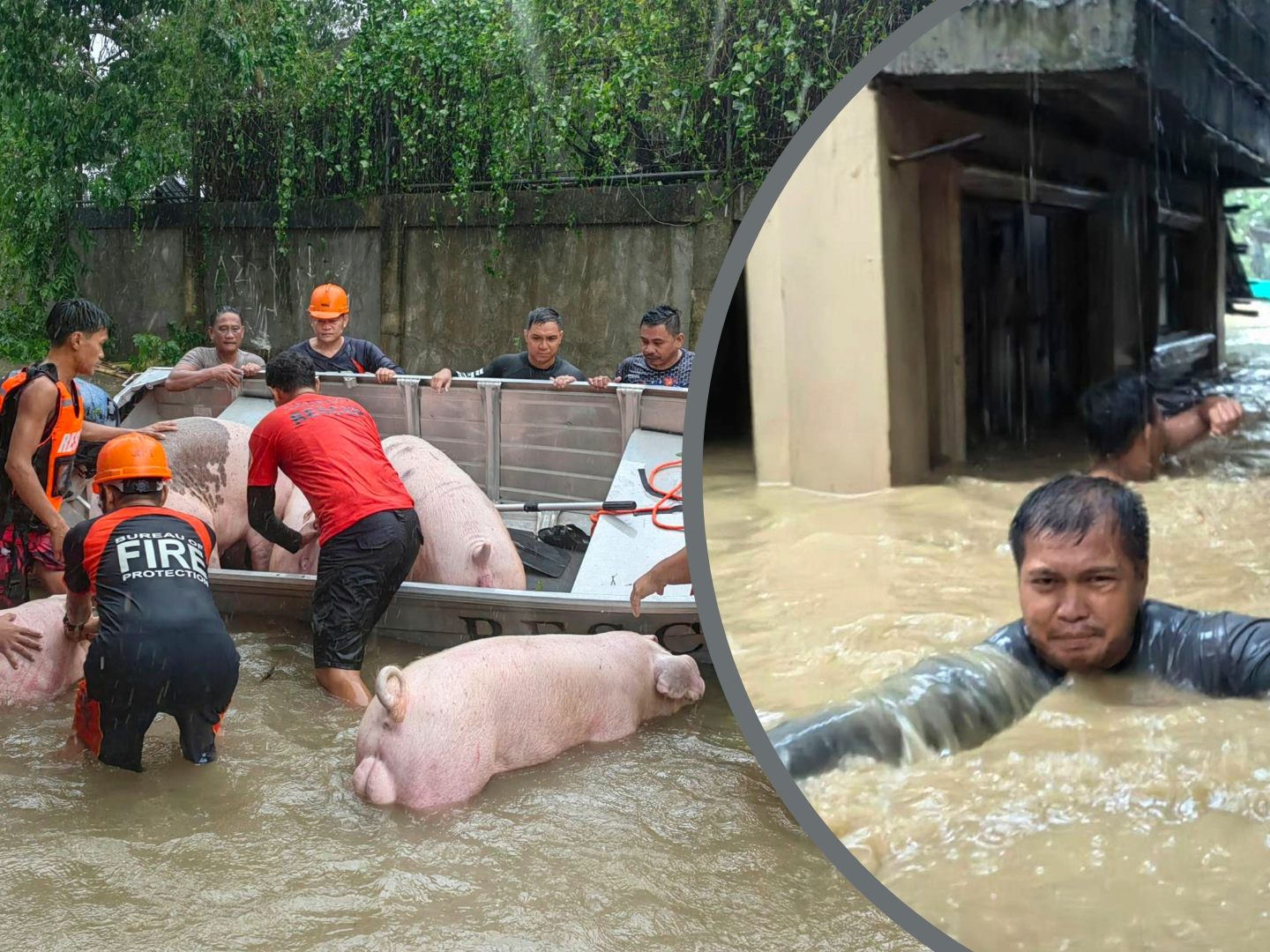 Super-Taifun "Doksuri" traf auf den Philippinen ein.