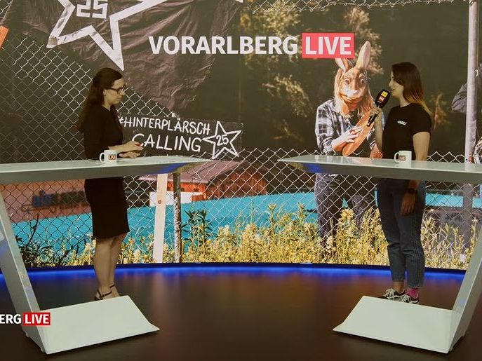 Jasmin Wachter war am Montag zu Gast in "Vorarlberg LIVE".