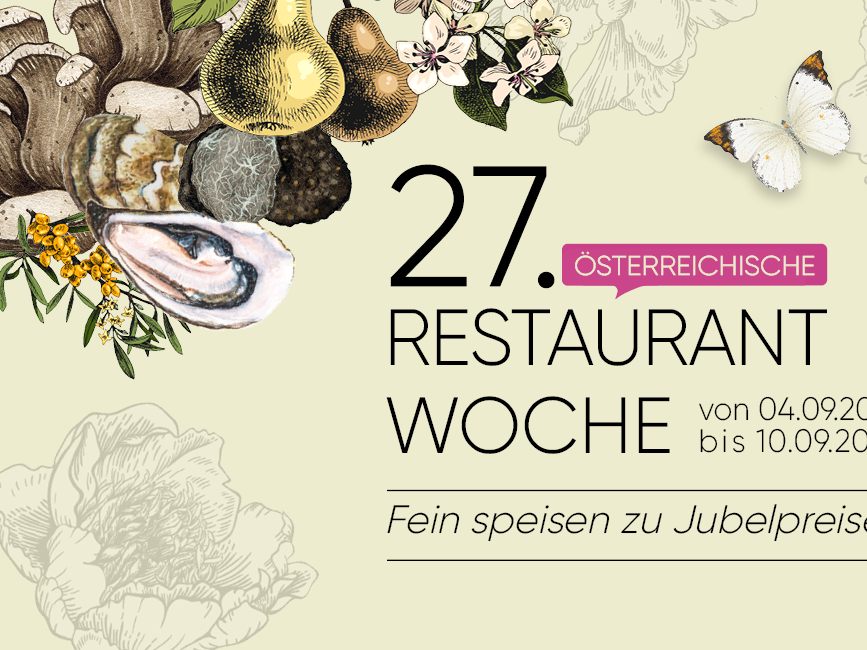 Gourmet-Genuss bei der 27. Restaurantwoche in Österreich.