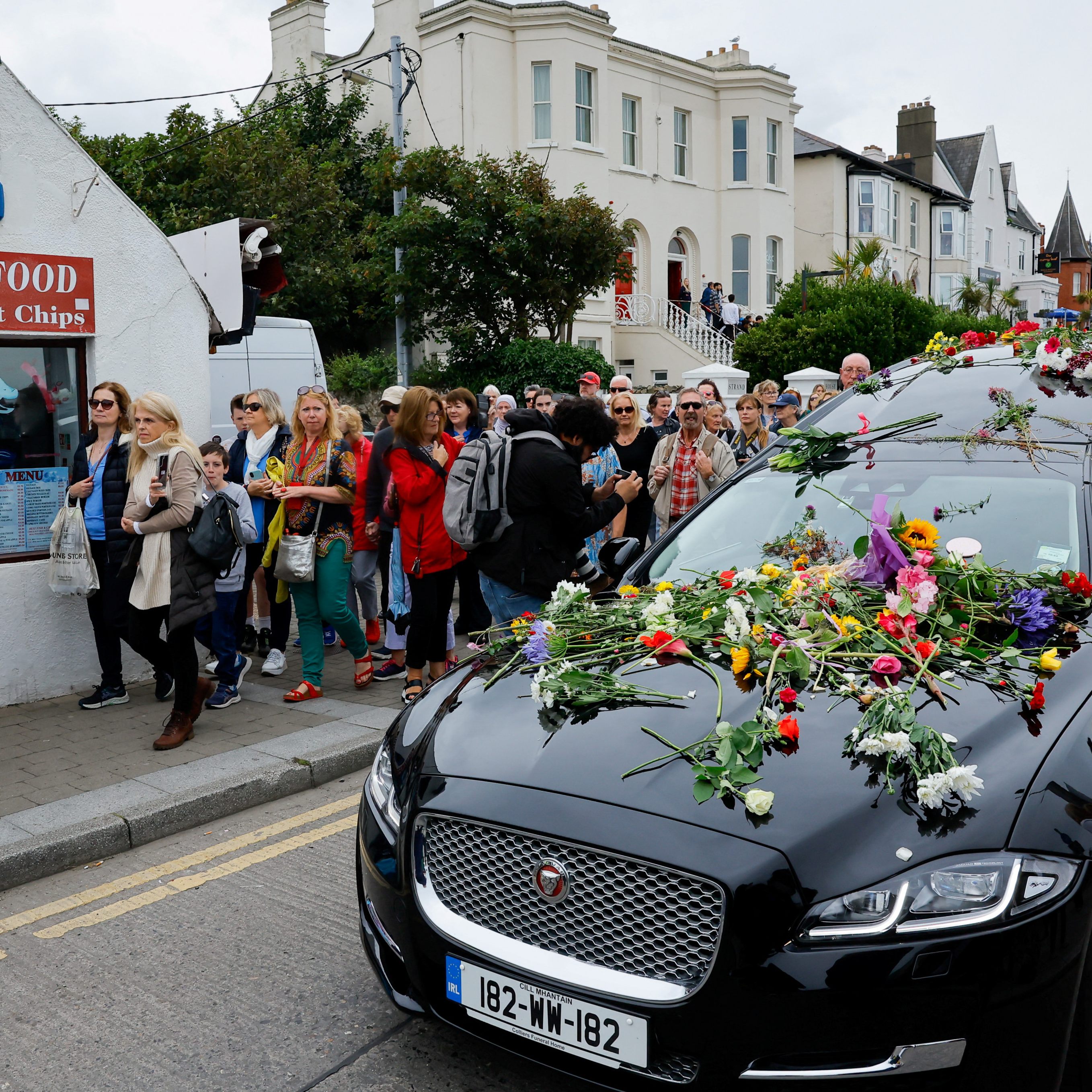 Trauerfeier für Sinéad O'Connor.