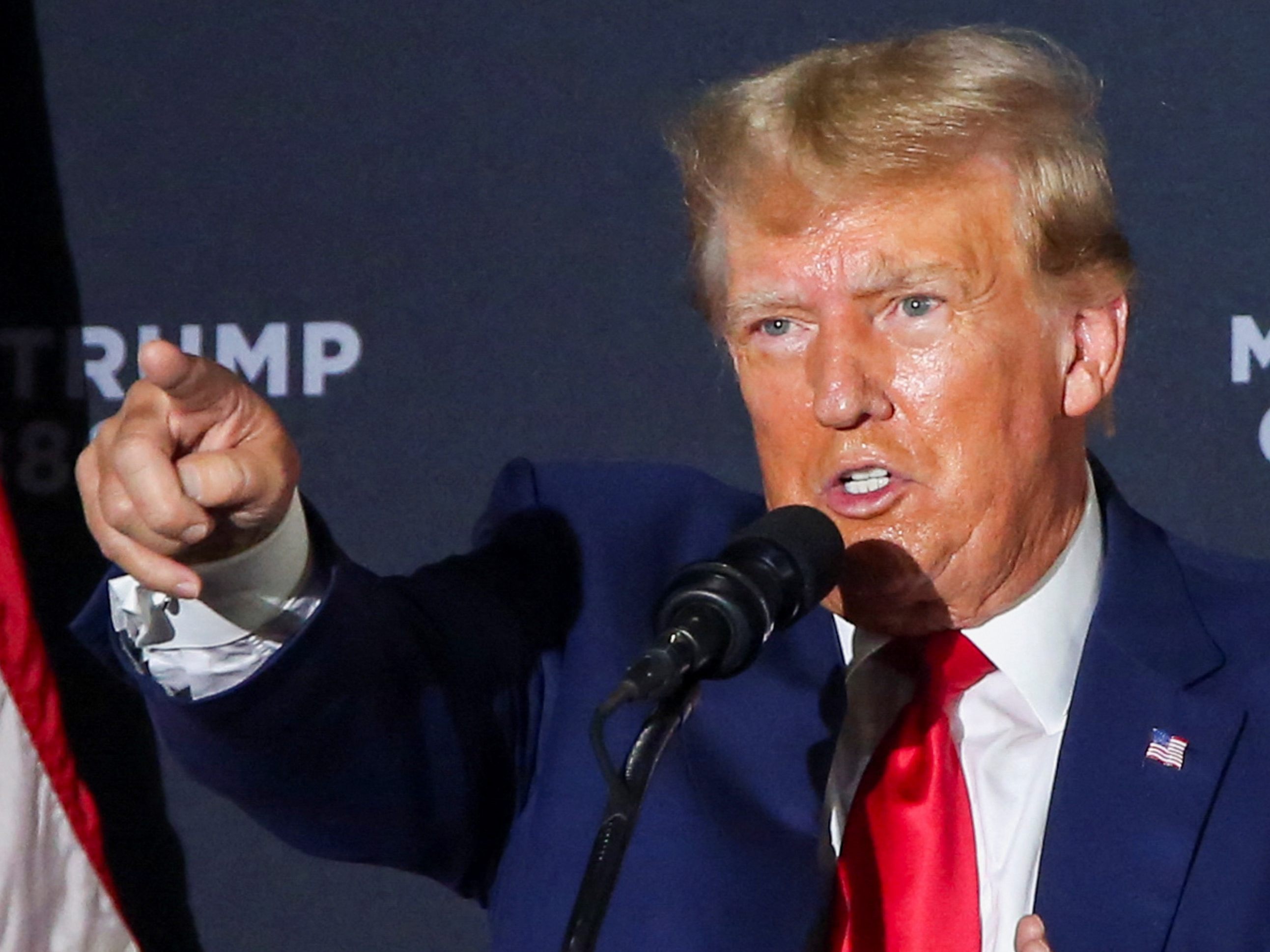 Ex-US-Präsident Donald Trump wurde vor Gericht ausfallend.
