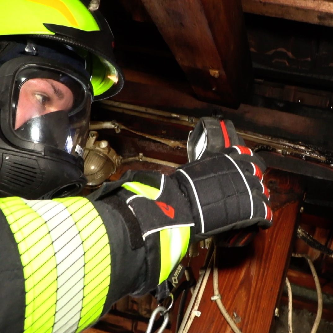 Die Feuerwehr wurde zu einem Brand nach Bregenz gerufen.