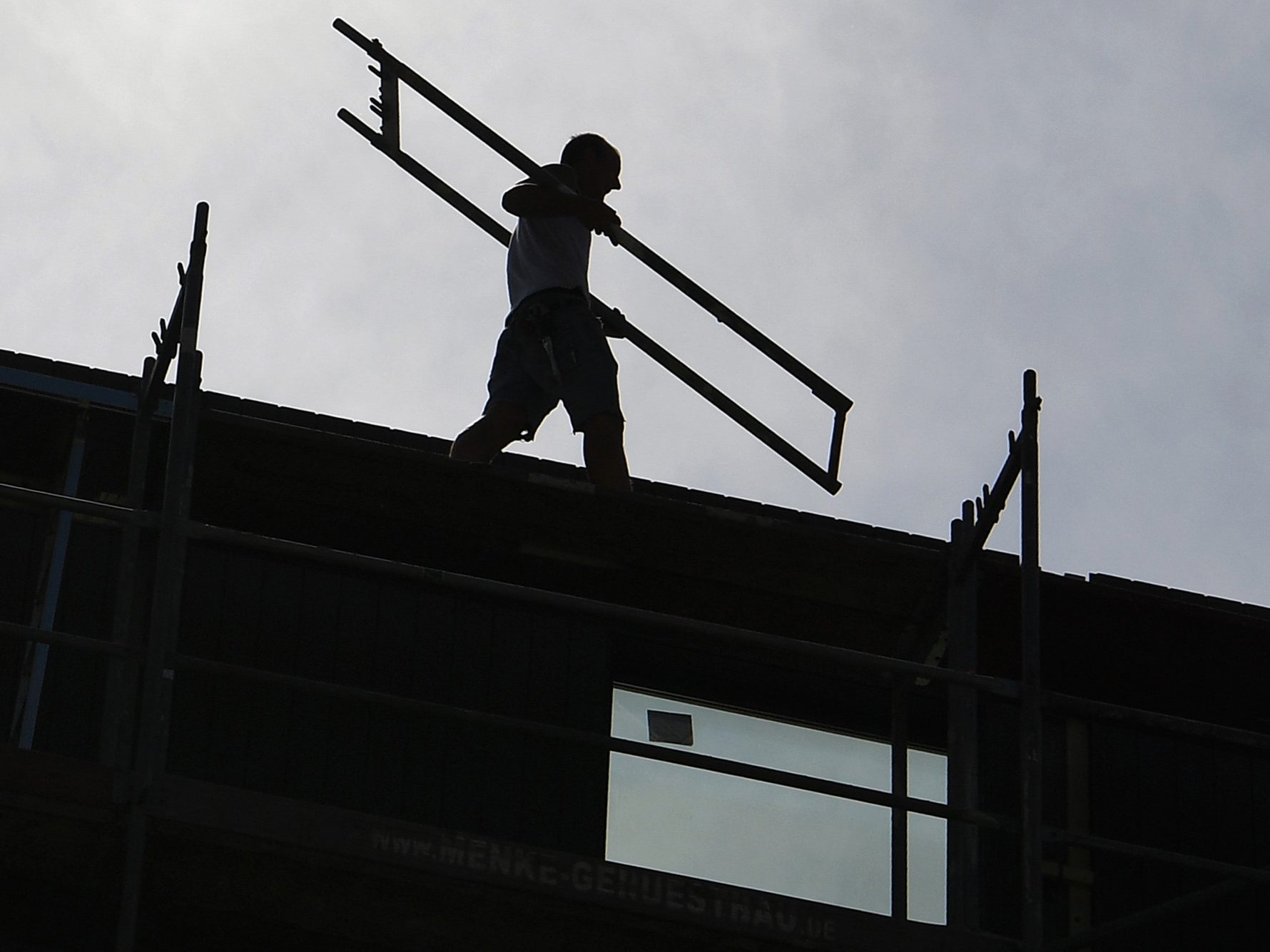 Der Streit auf einer Baustelle eskalierte. Der Streit auf einer Baustelle eskalierte.