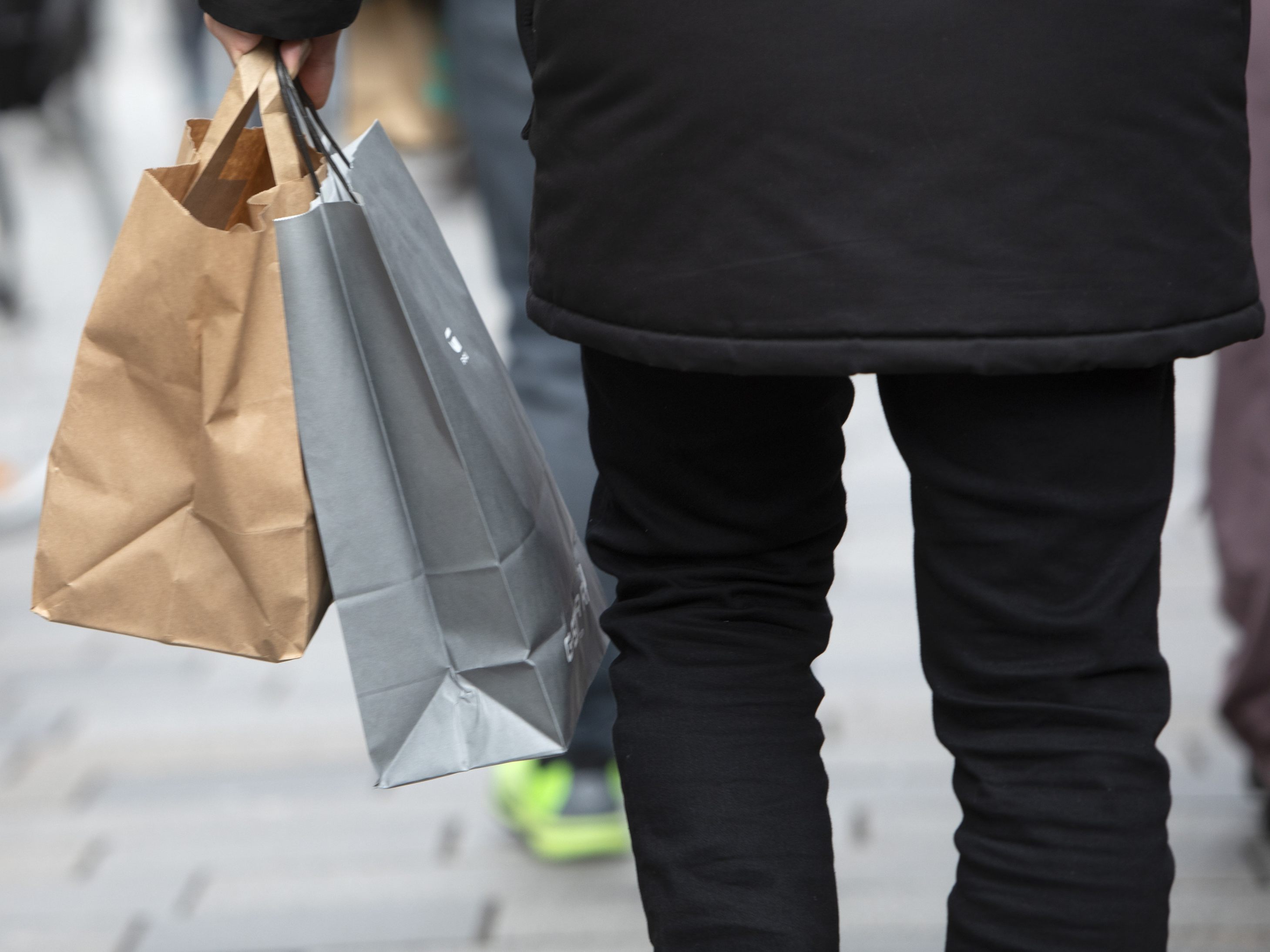 Die Inflation drückte die Umsätze im Handel. Die Inflation drückte die Umsätze im Handel.