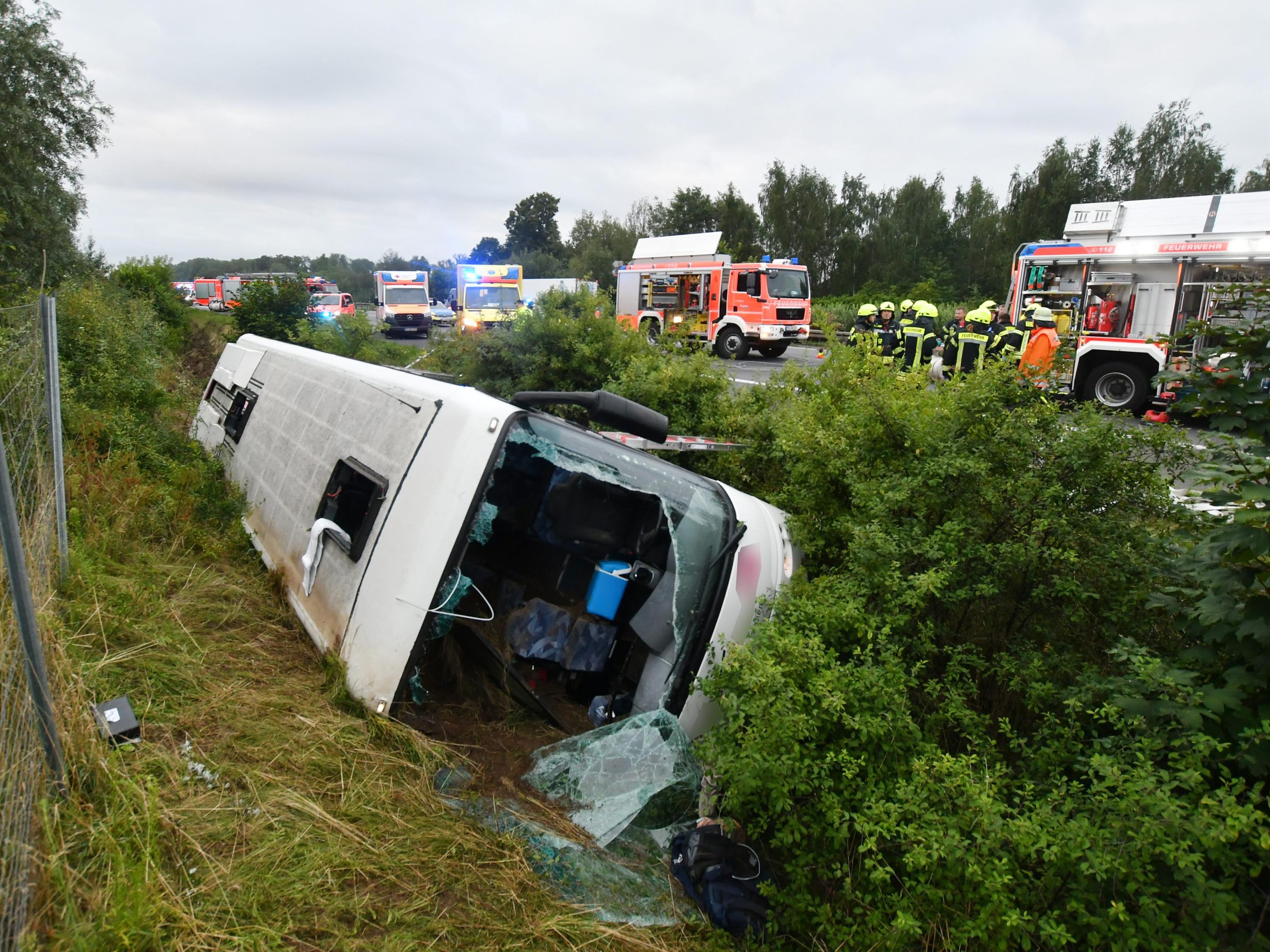 Ein Alkoholtest bei dem Busfahrer nach dem Unfall eines österreichischen Reisebusses war unauffällig.