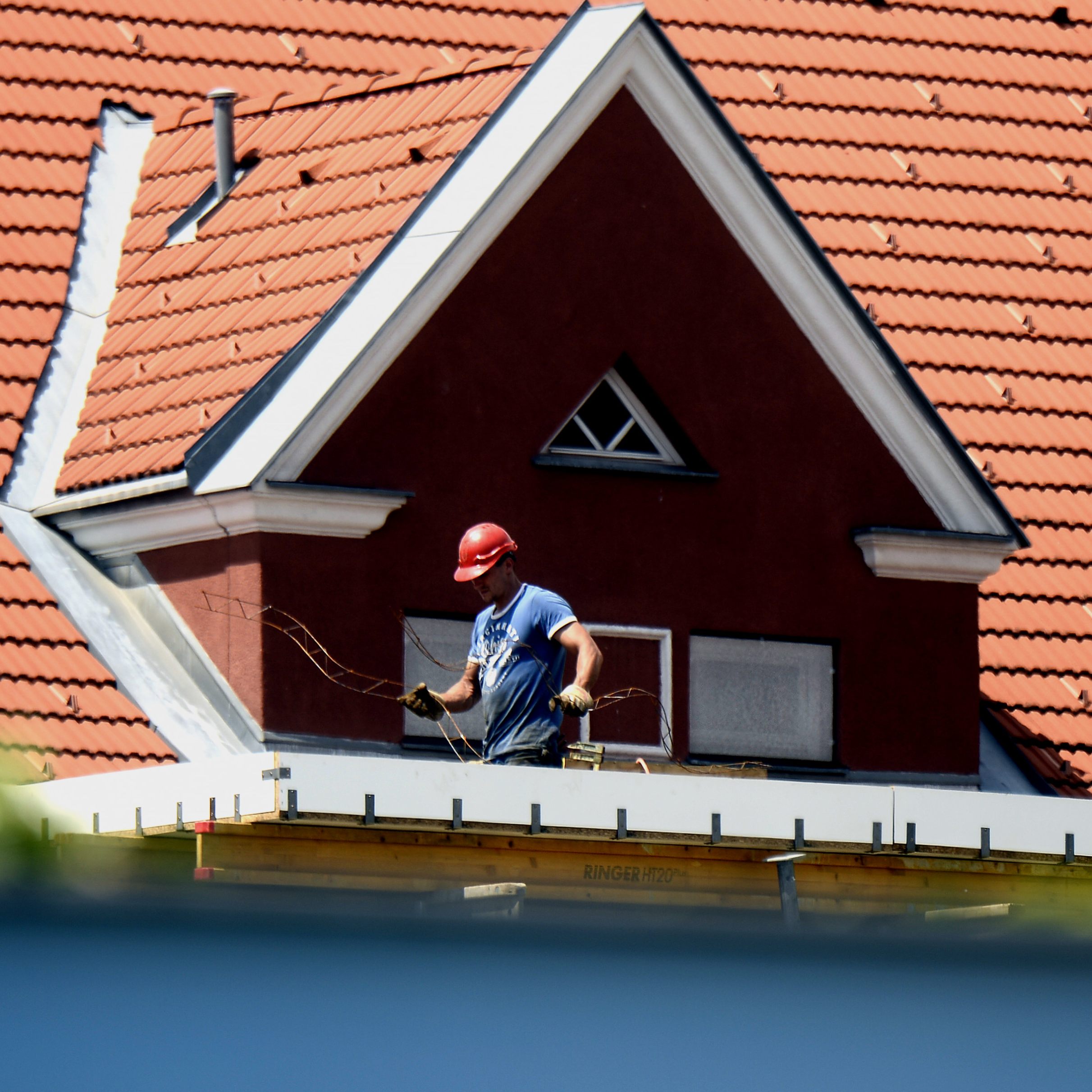 Bauen wird wieder teurer.