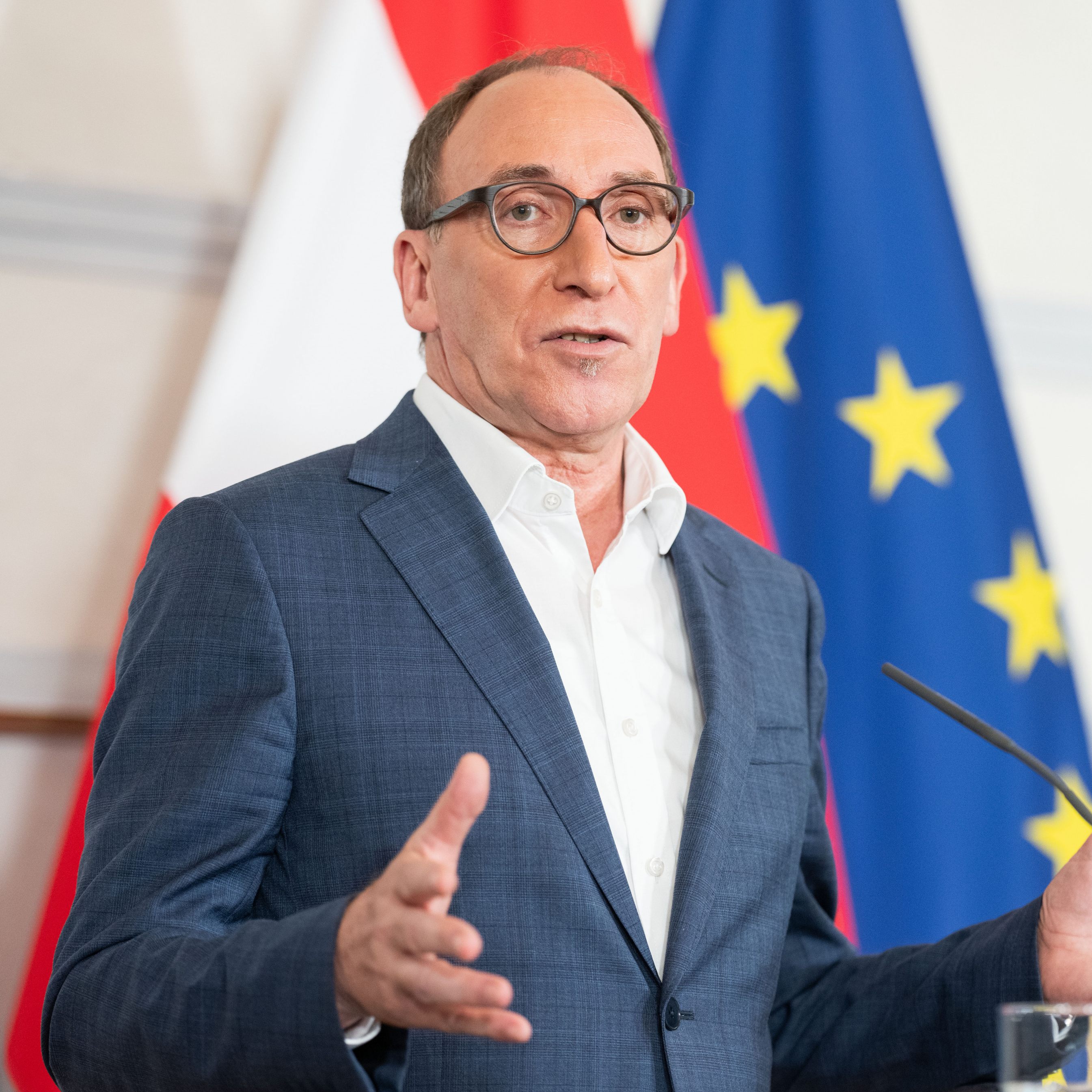 Sozialminister Johannes Rauch (Grüne) zeigte sich gegenüber einer Lockerung der Wohnkreditvergabe skeptisch.