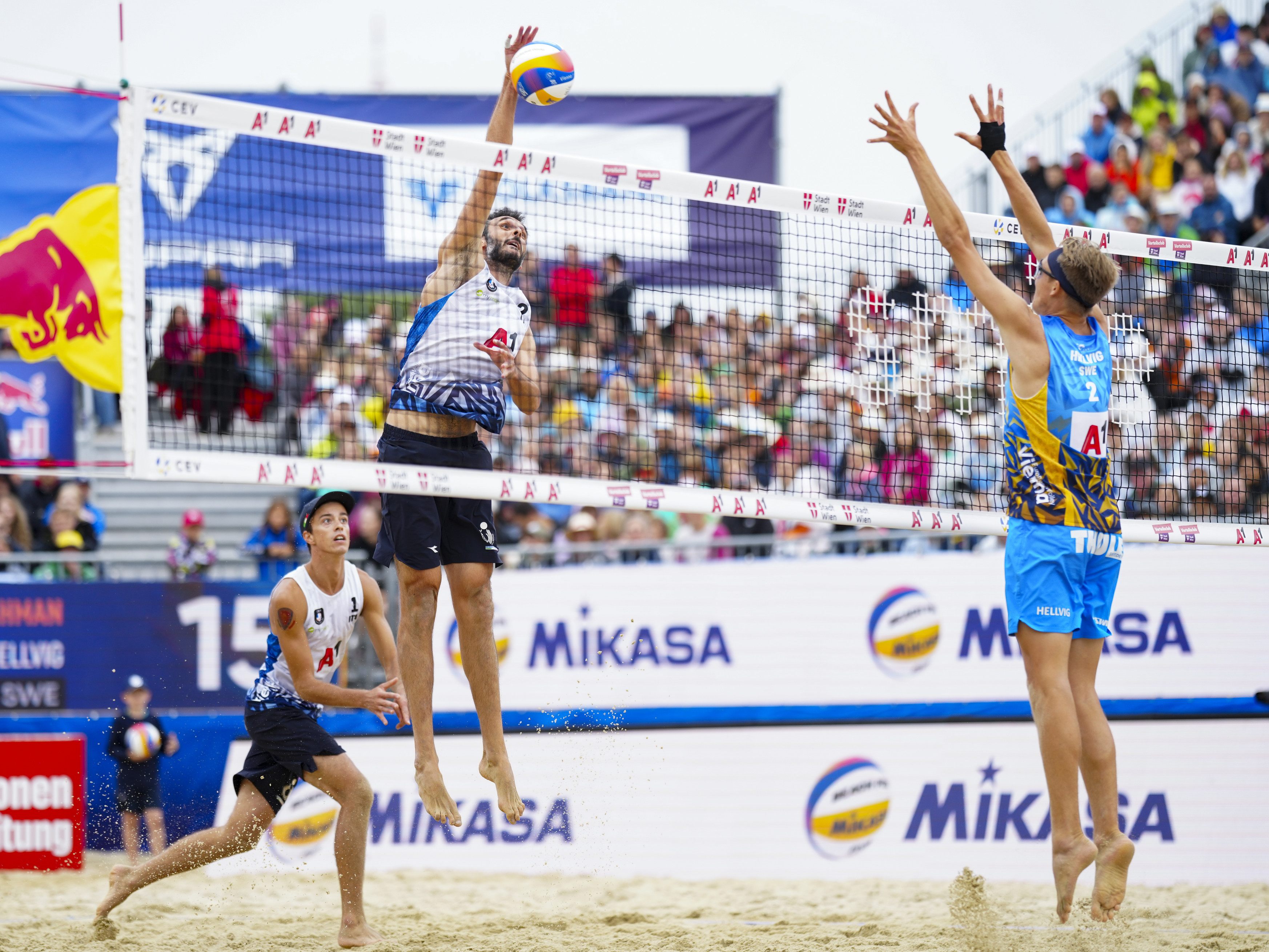 Das war der Finaltag bei der Beachvolleyball-EM 2023 in Wien.