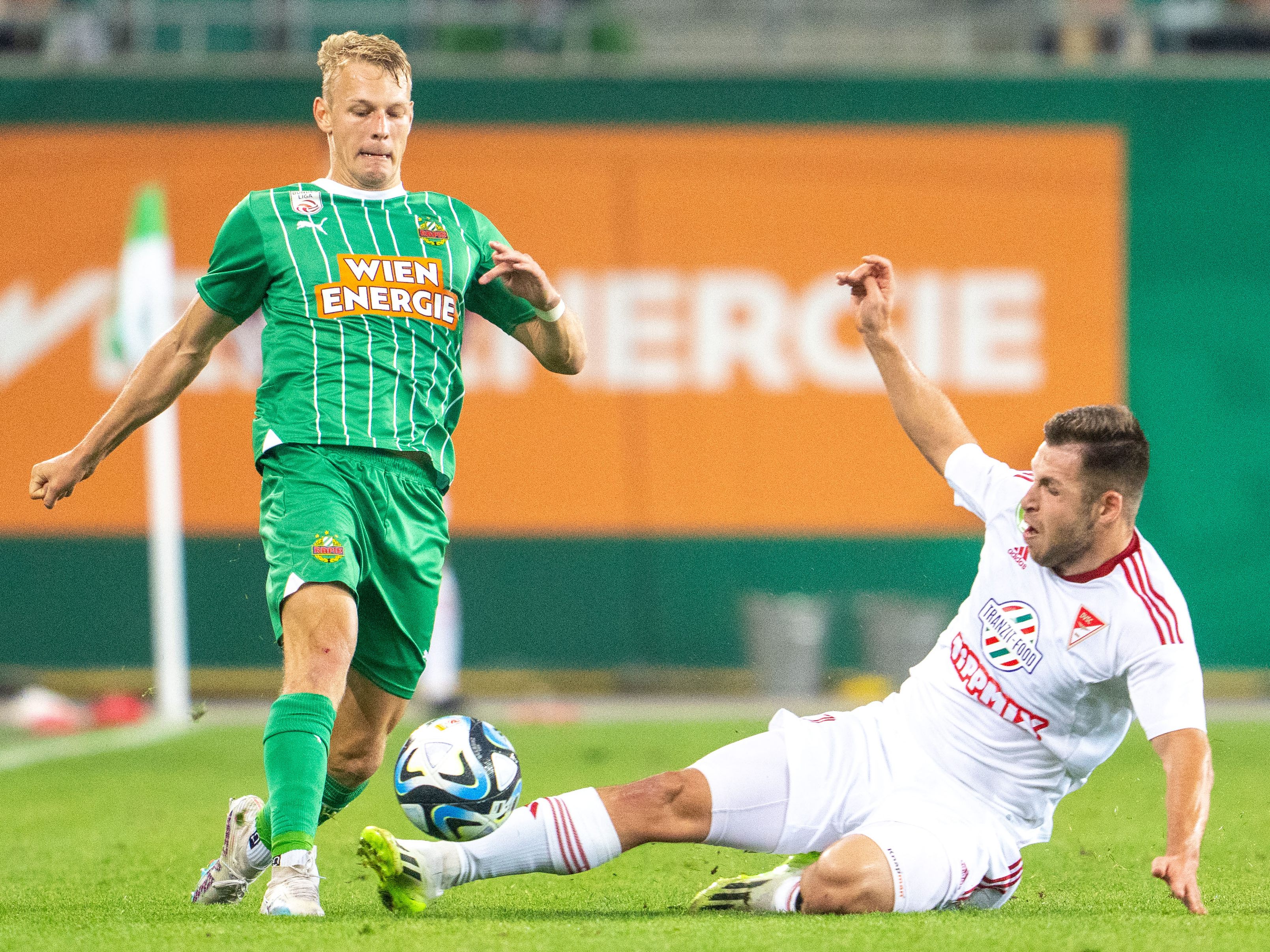 Rapid Wien muss nach dem 0:0 im Hinspiel zittern.