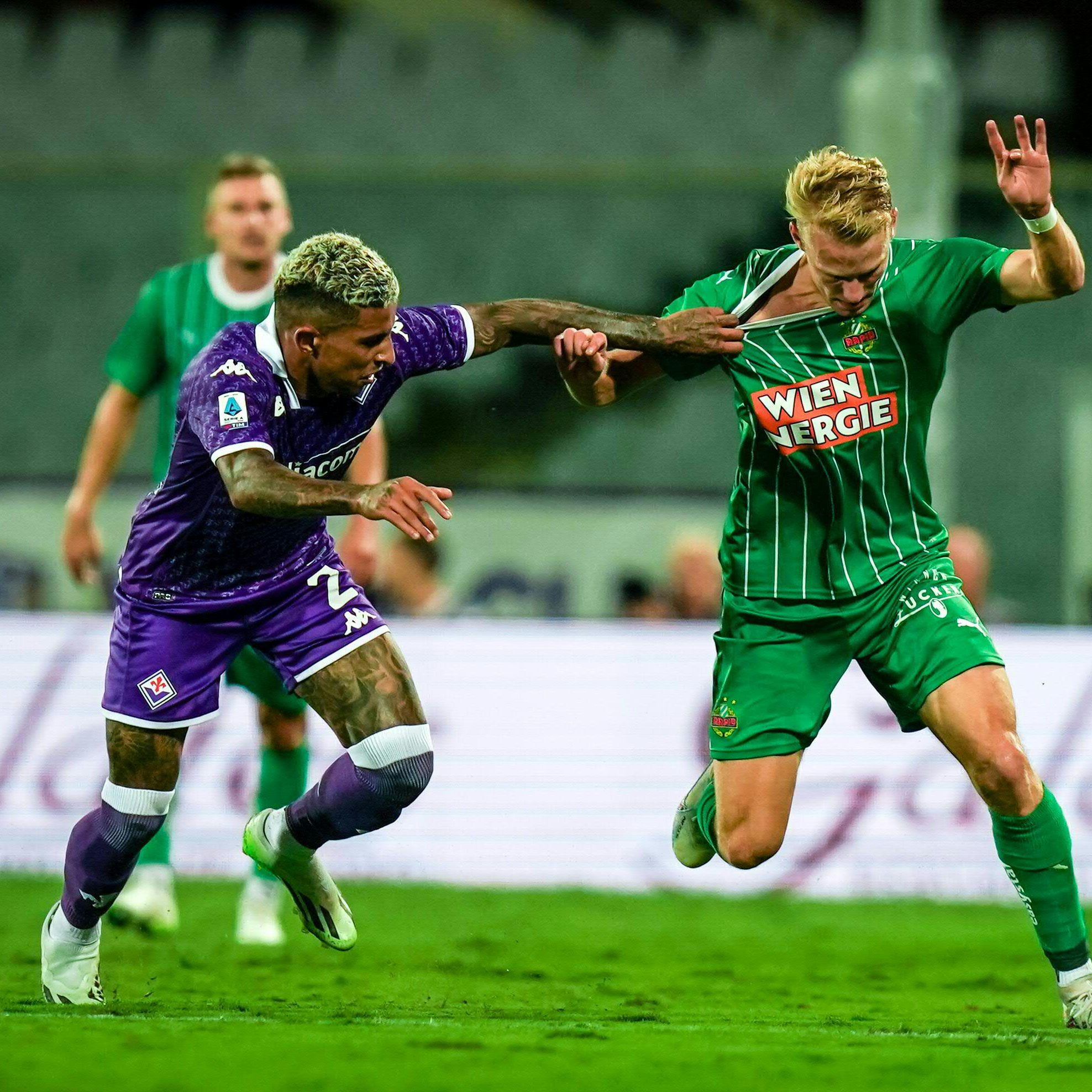 Rapid Wien musste sich mit 2:0 gegen Fiorentina geschlagen geben.