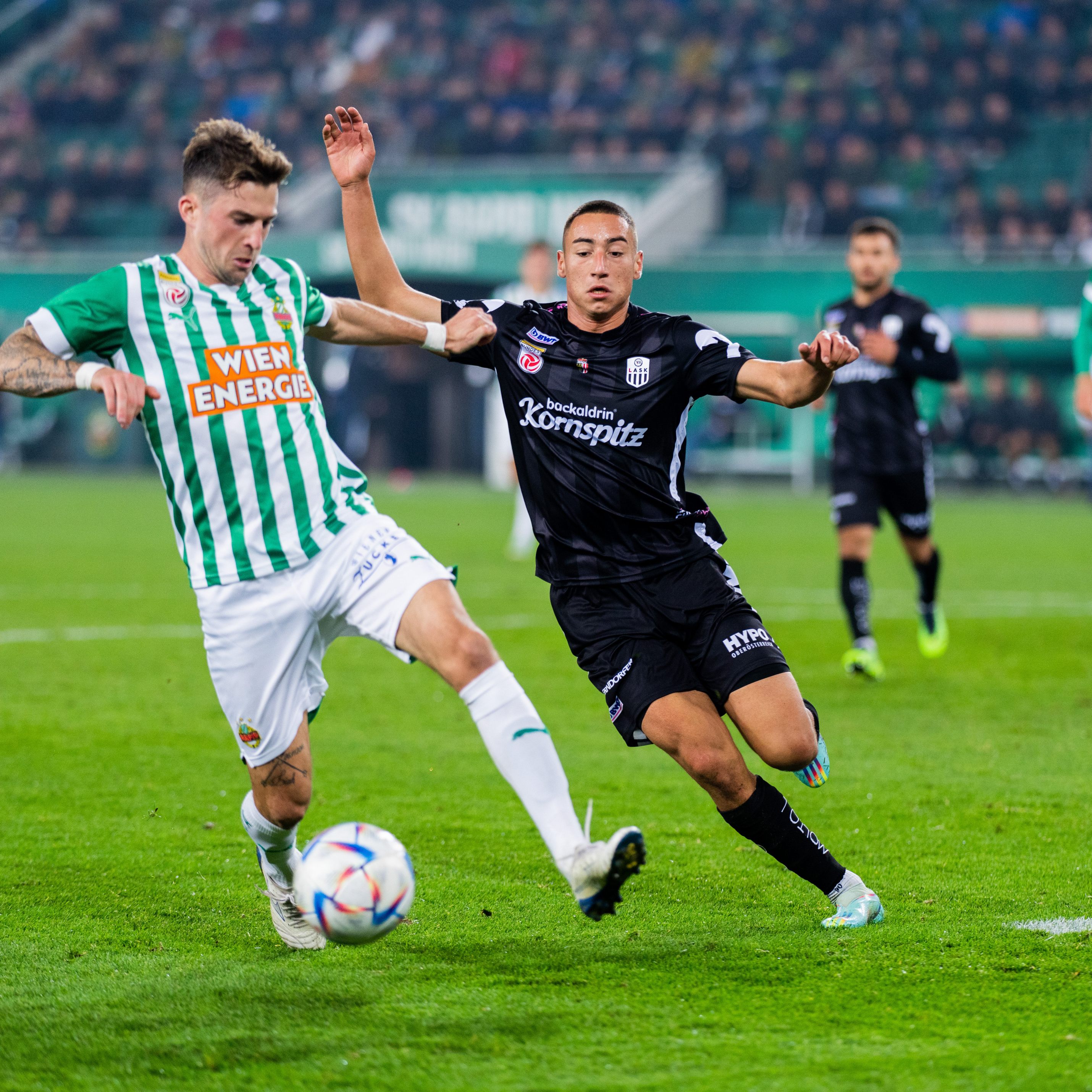 Knasmüllner war letzte Saison für Rapid in 17 Pflichtspielen im Einsatz.