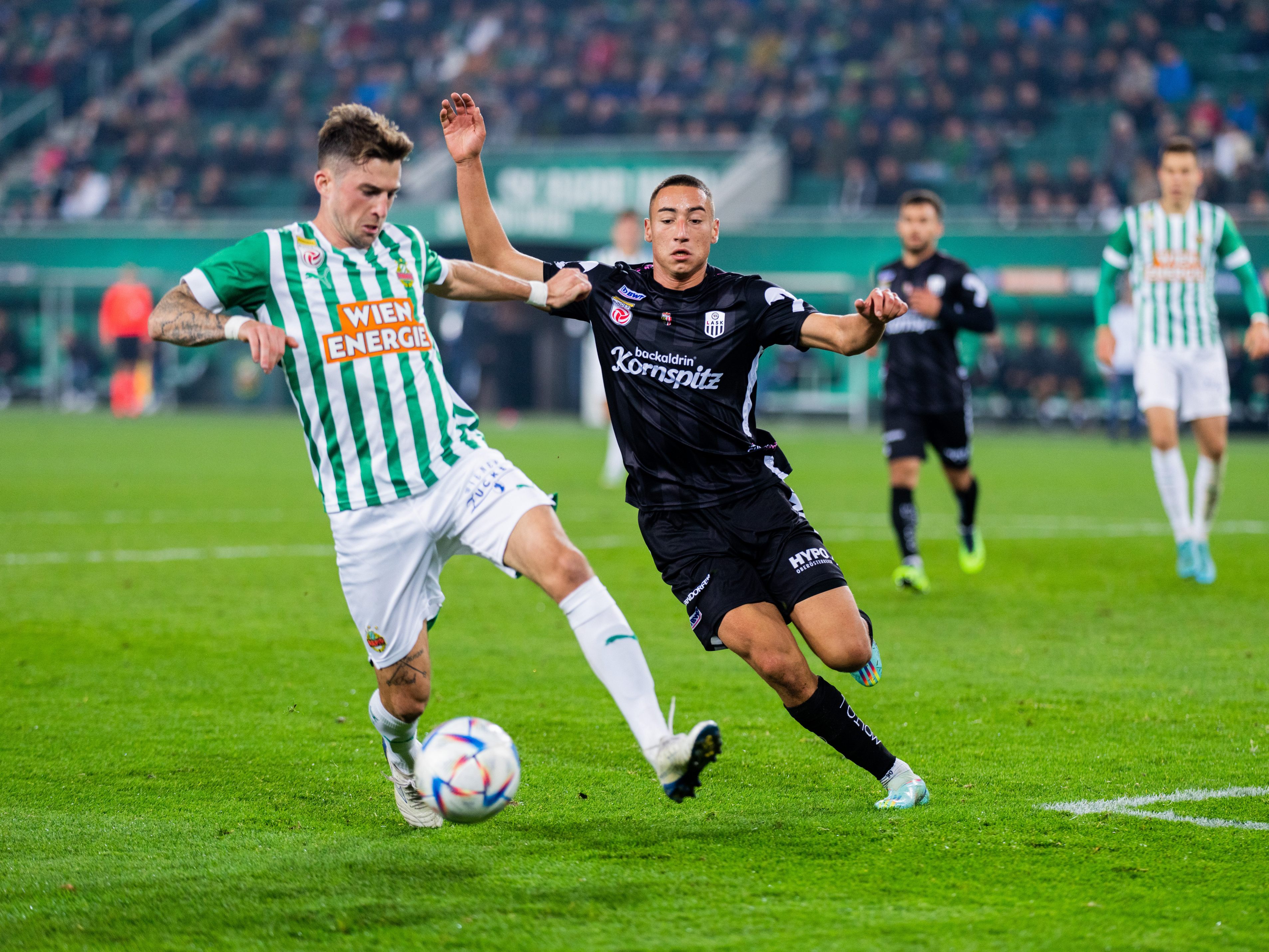 Knasmüllner war letzte Saison für Rapid in 17 Pflichtspielen im Einsatz.