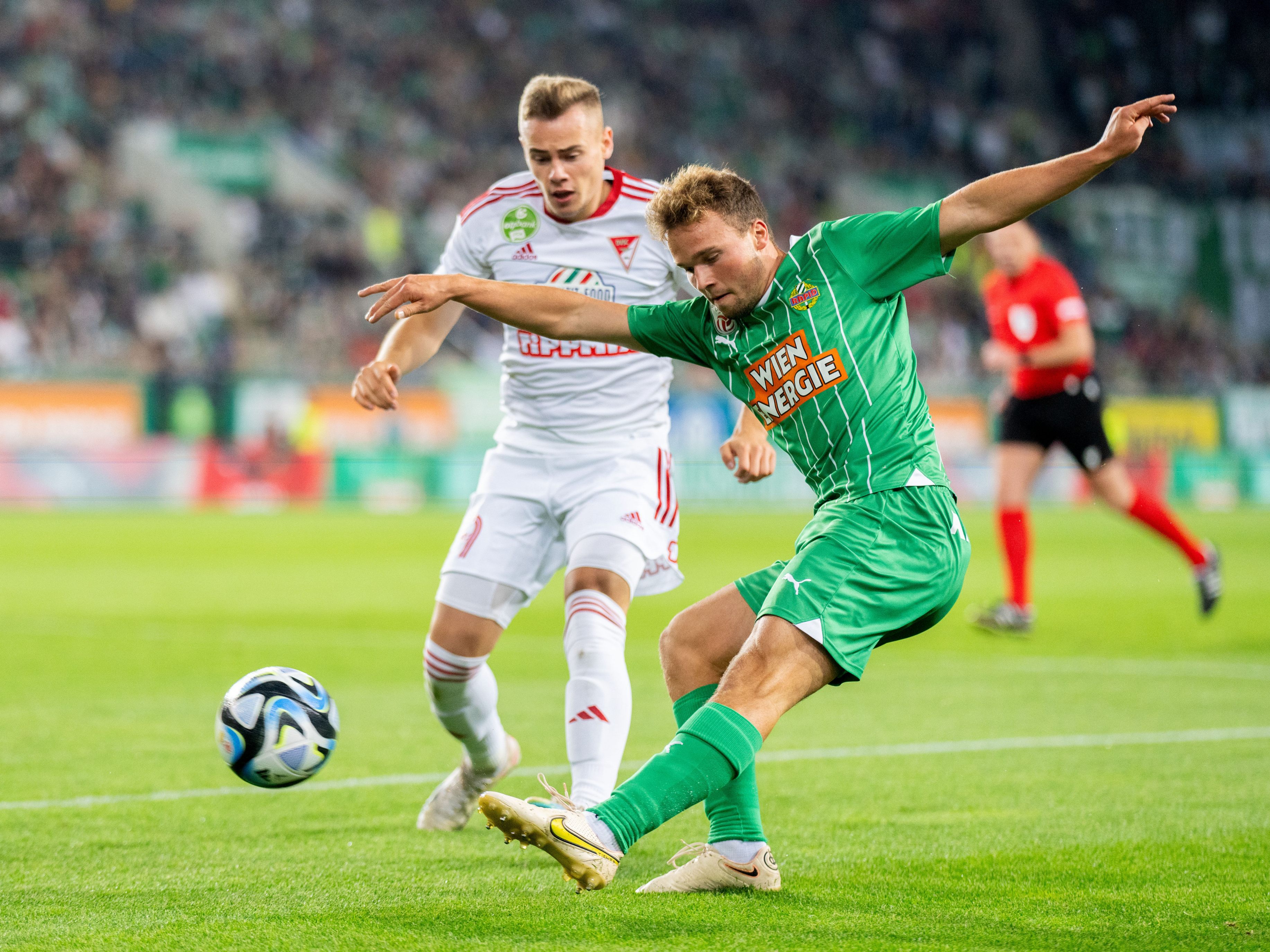 Rapid und Debrecen trennten sich im Hinspiel mit einem 0:0-Unentschieden.