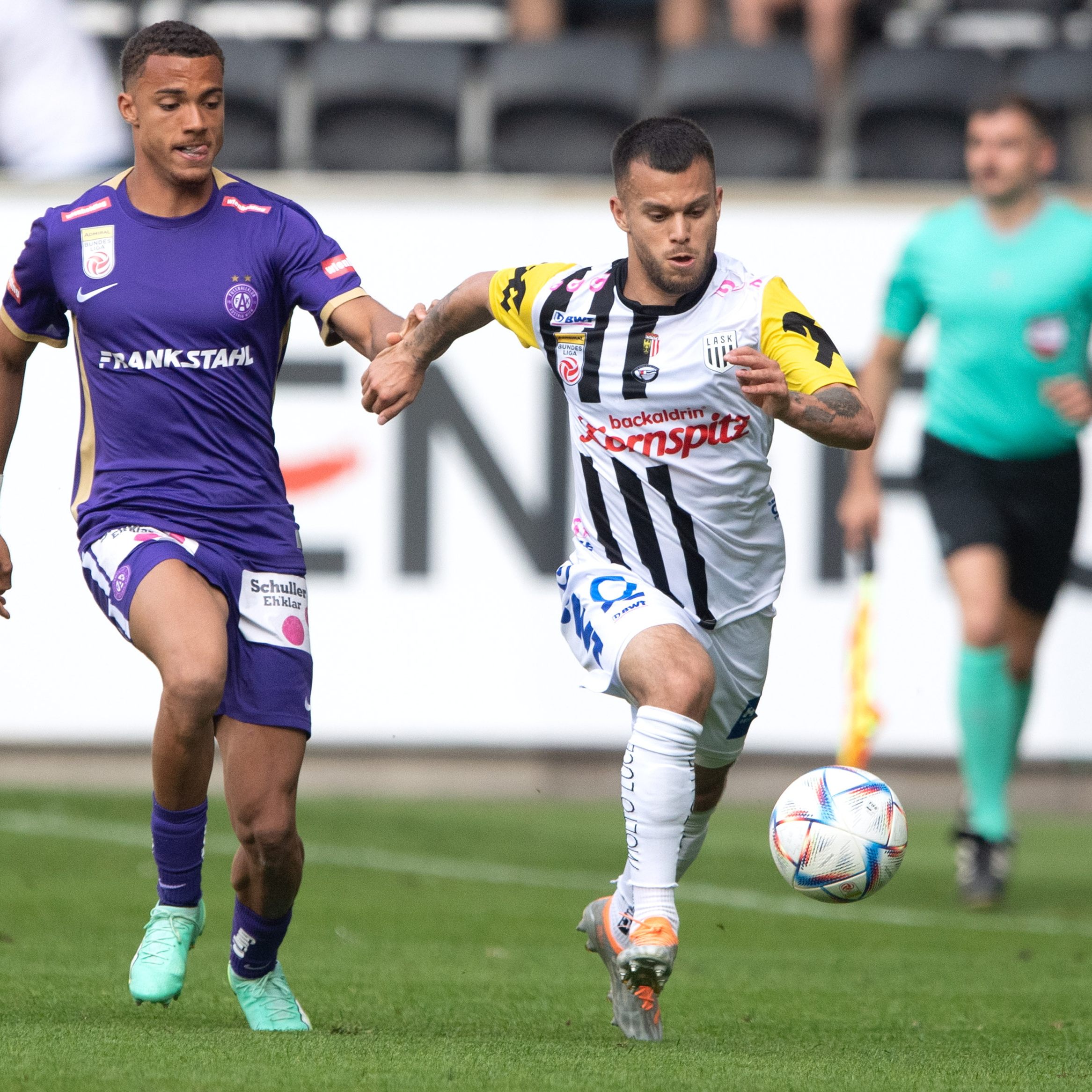 LIVE-Ticker zum Spiel LASK gegen Austria Wien ab 17 Uhr.