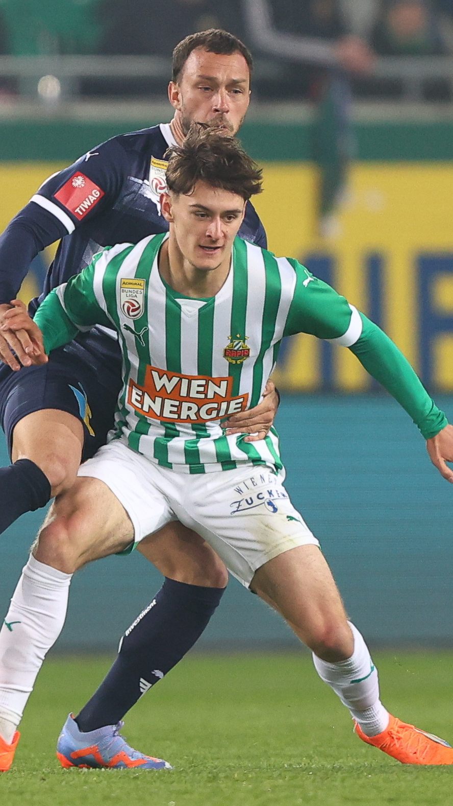 LIVE-Ticker zum Spiel Rapid Wien gegen WSG Tirol ab 17 Uhr.