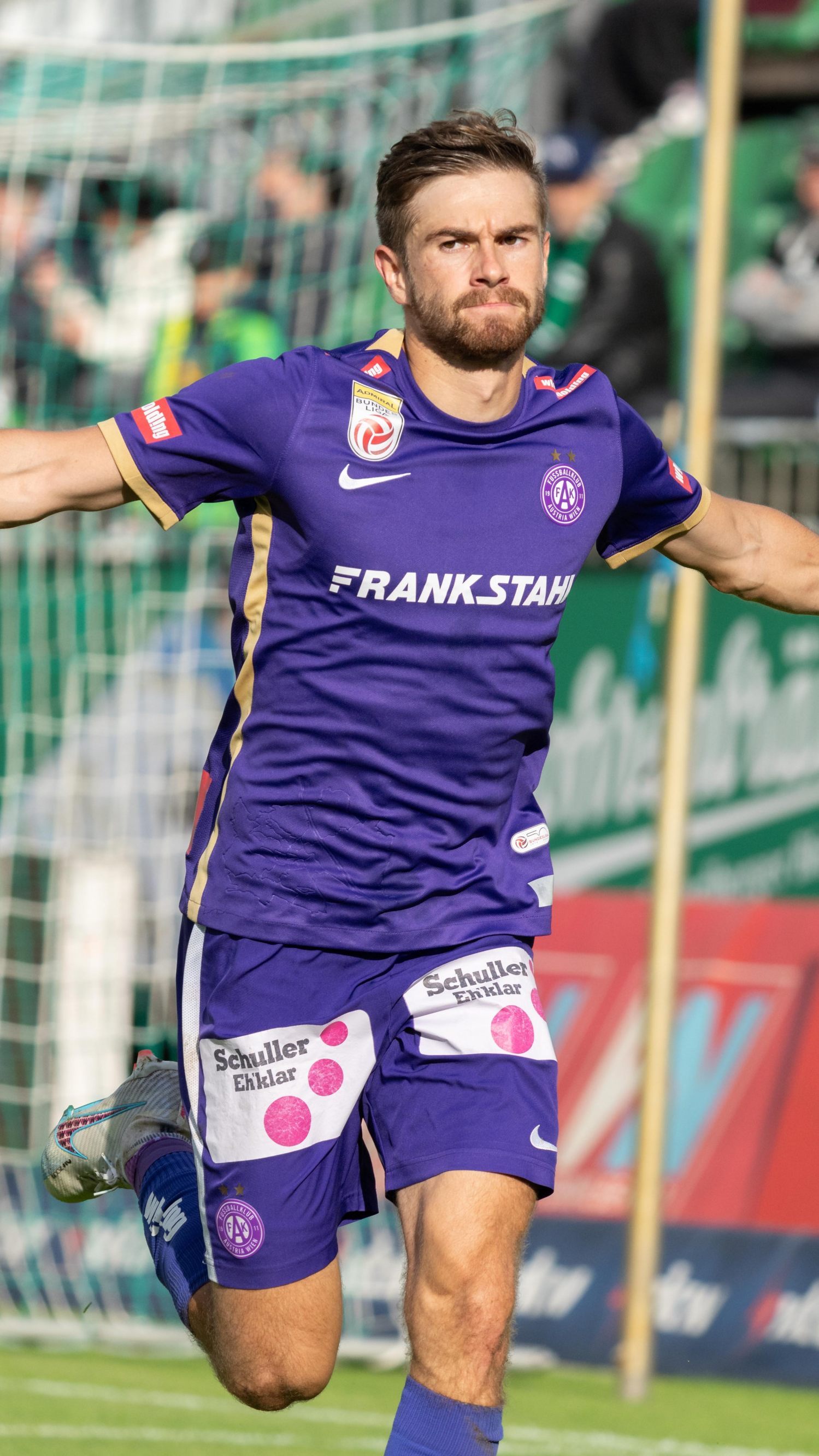 Andreas Gruber sorgte für die beiden Tore gegen Austria Lustenau.