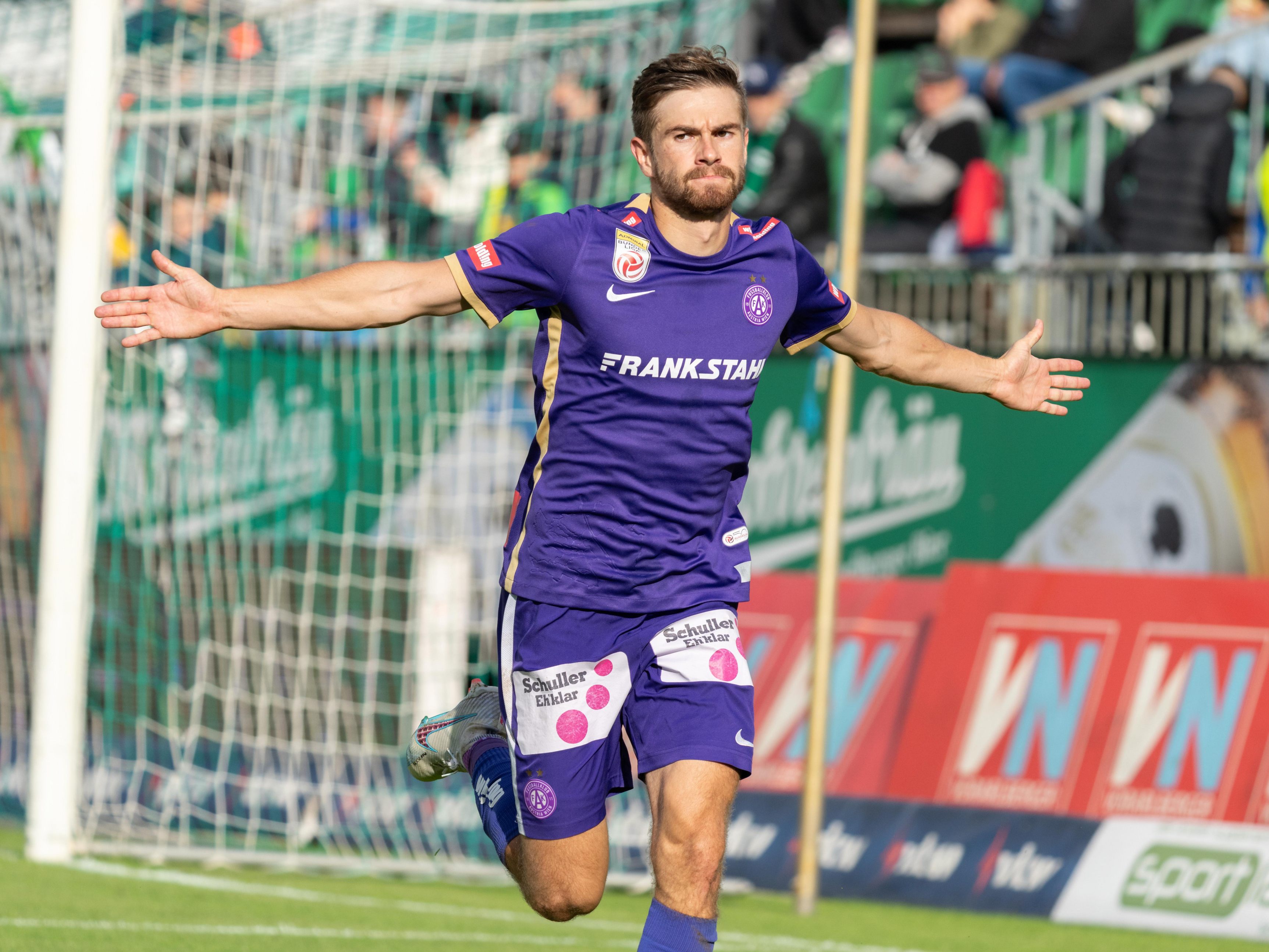 Austria Wien will auch gegen Legia jubeln.