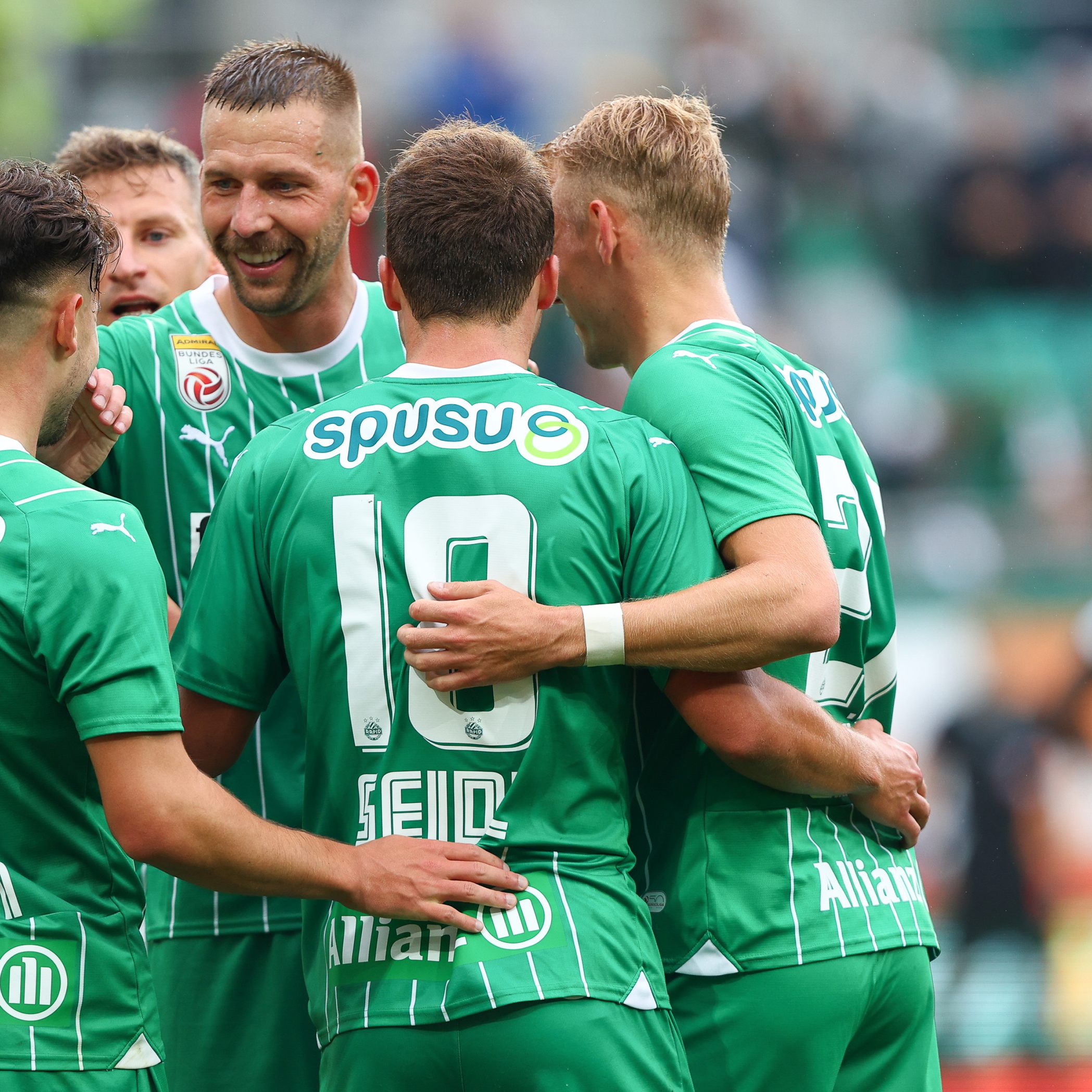Rapid Wien spielt am Donnerstag gegen Debrecen.