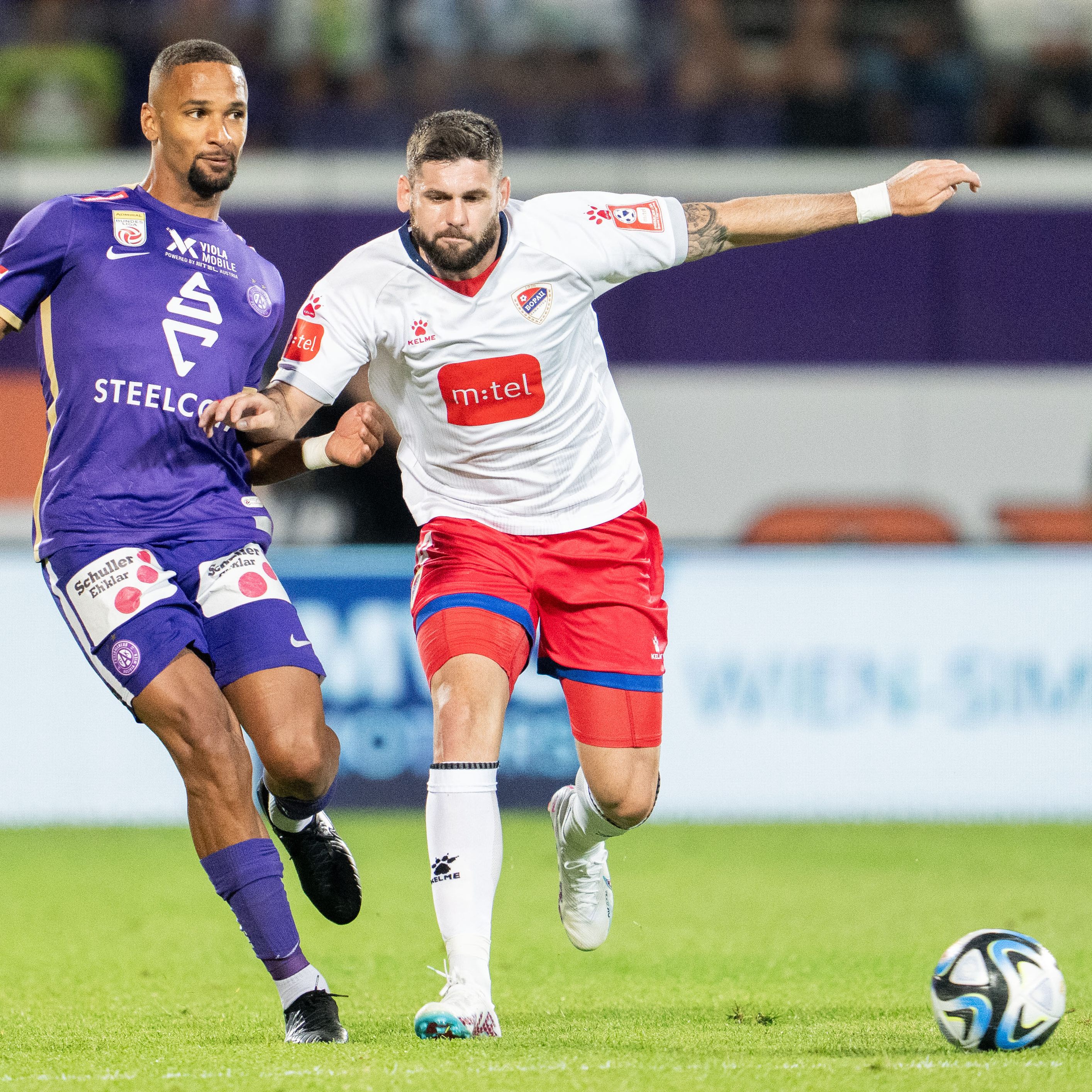 Nach dem Hinspiel siegte die Austria auch im Rückspiel.