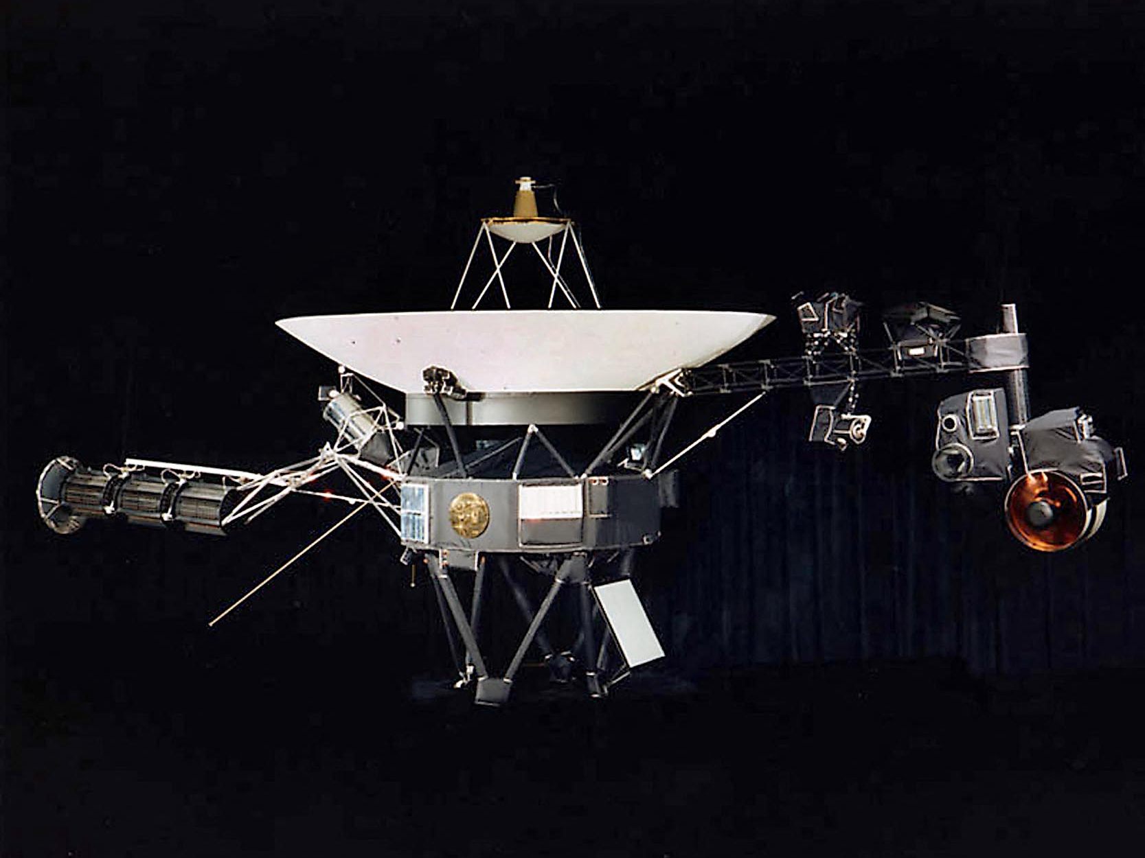 Die NASA empfing wieder ein Signal von der Raumsonde "Voyager 2". Die NASA empfing wieder ein Signal von der Raumsonde "Voyager 2".