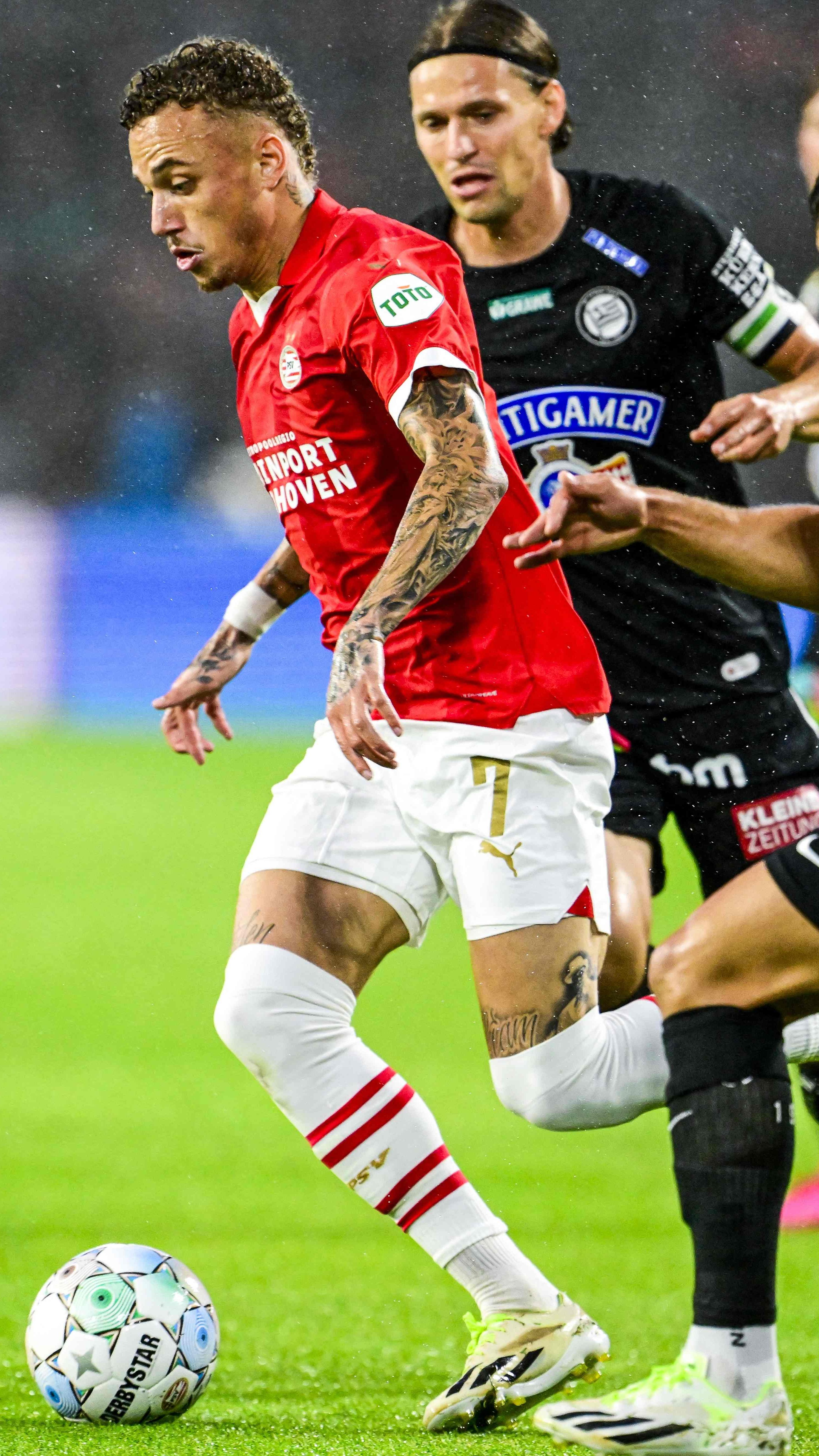 Die Spieler von Sturm Graz waren heute meist einen Schritt zu spät.