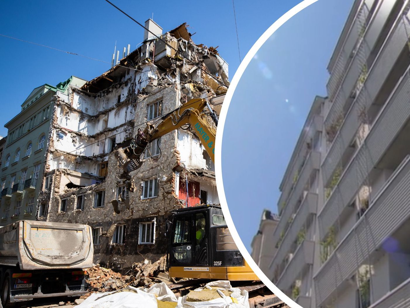 Nach der Gasexplosion im Juni 2029 können Mieter nun den neuerrichteten Gemeindebau in der Preßgasse in Wien-Wieden beziehen. Nach der Gasexplosion im Juni 2029 können Mieter nun den neuerrichteten Gemeindebau in der Preßgasse in Wien-Wieden beziehen.