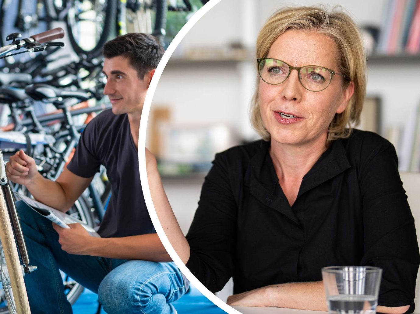 Klimaschutzministerin Leonore Gewessler (Grüne): "Ich freue mich, dass immer mehr Menschen mit dem Rad unterwegs sind."