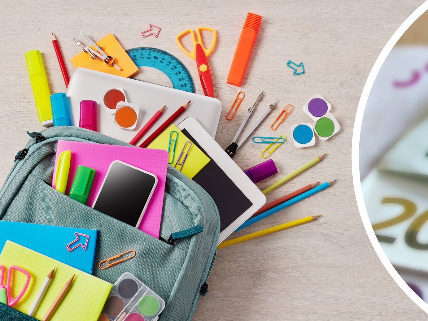 Schulartikel wurden im Vergleich zum Vorjahr um fast zehn Prozent teurer.