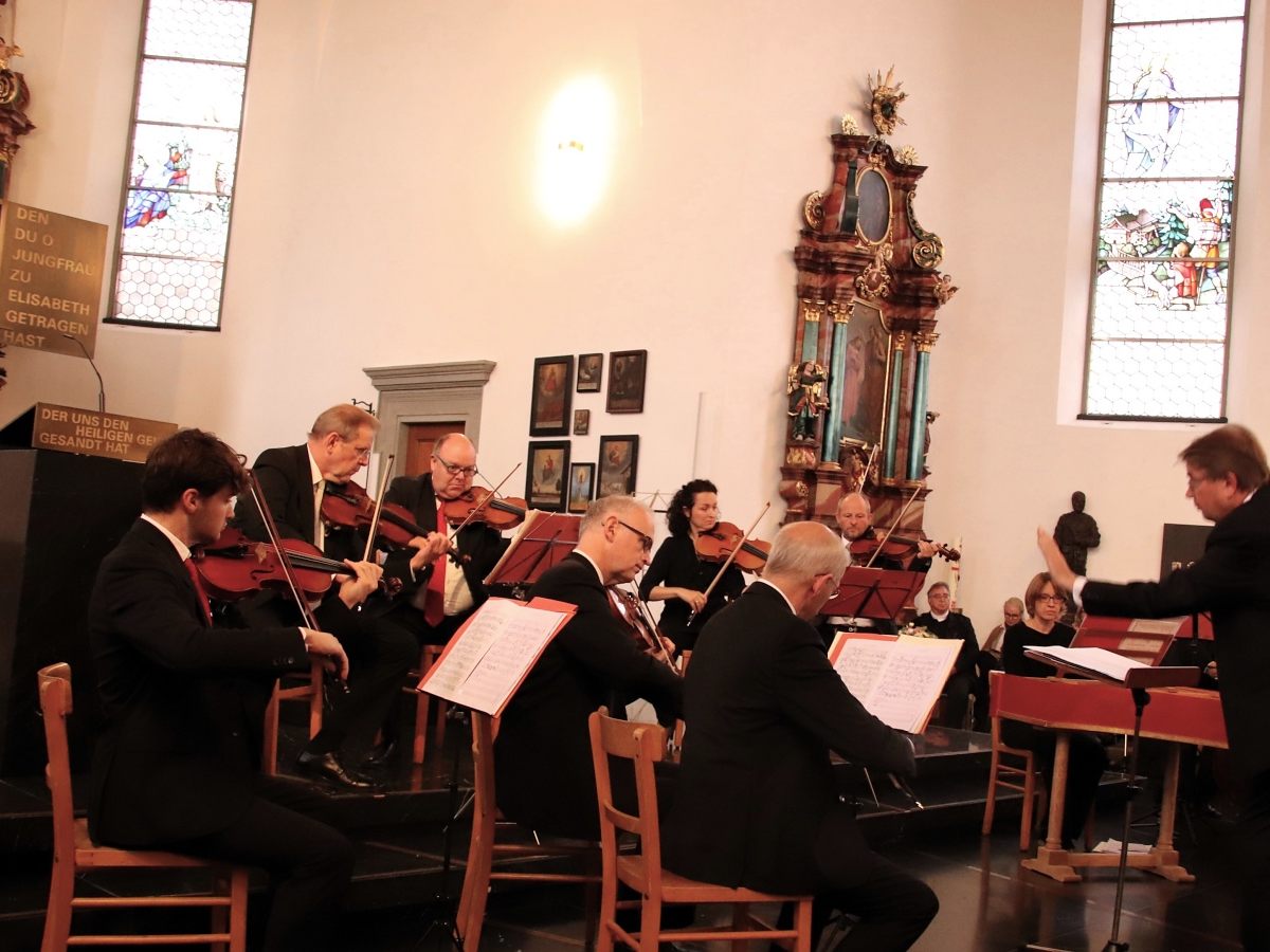Die Musiker der Wiener Symphoniker unter der Leitung von Prof. Christian Birnbaum begeisterten mit Barockmusik von Vivaldi und Bach. Die Musiker der Wiener Symphoniker unter der Leitung von Prof. Christian Birnbaum begeisterten mit Barockmusik von Vivaldi und Bach.