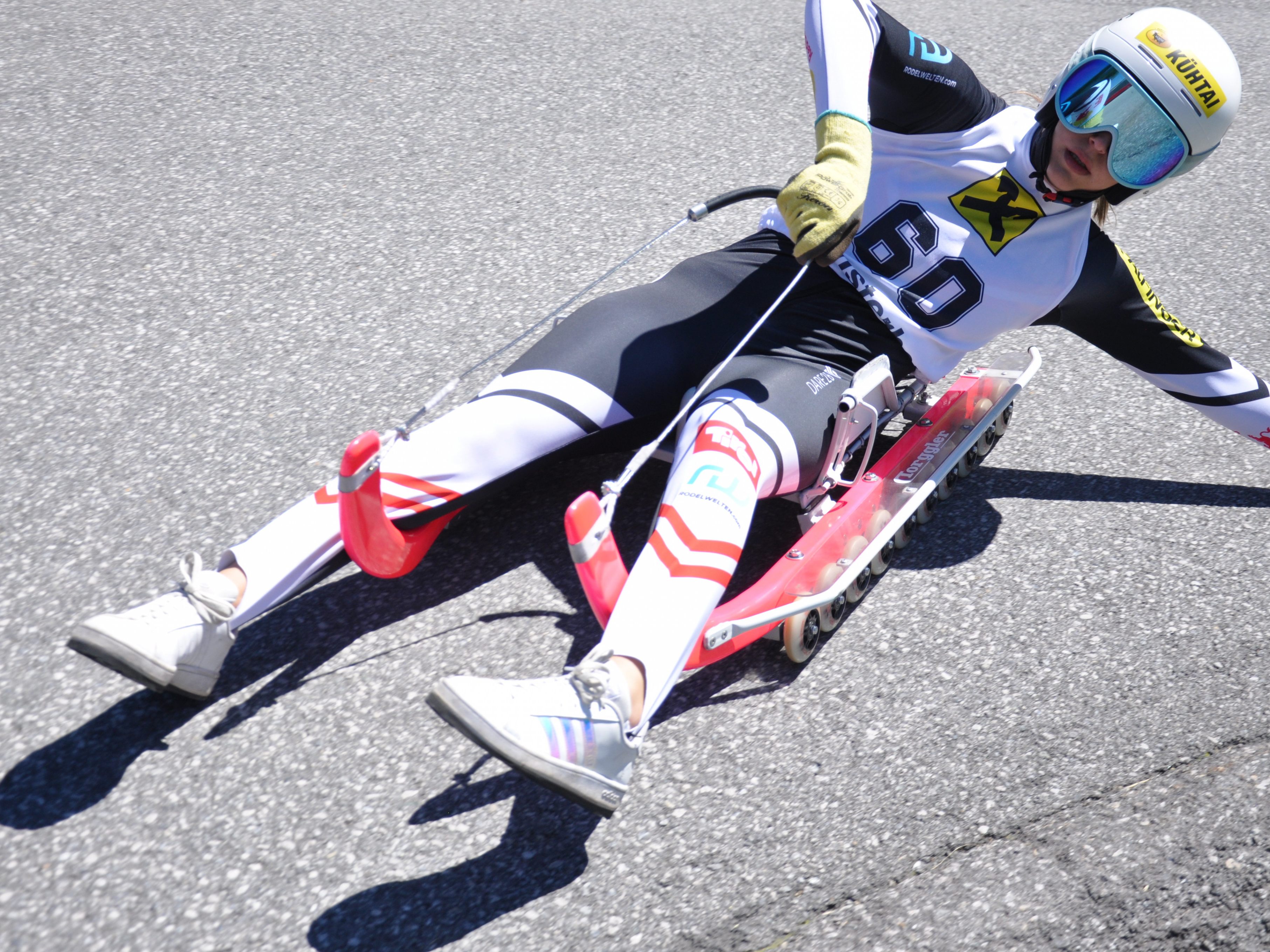 die frischgebackene Weltmeisterin Riccarda Ruetz die frischgebackene Weltmeisterin Riccarda Ruetz