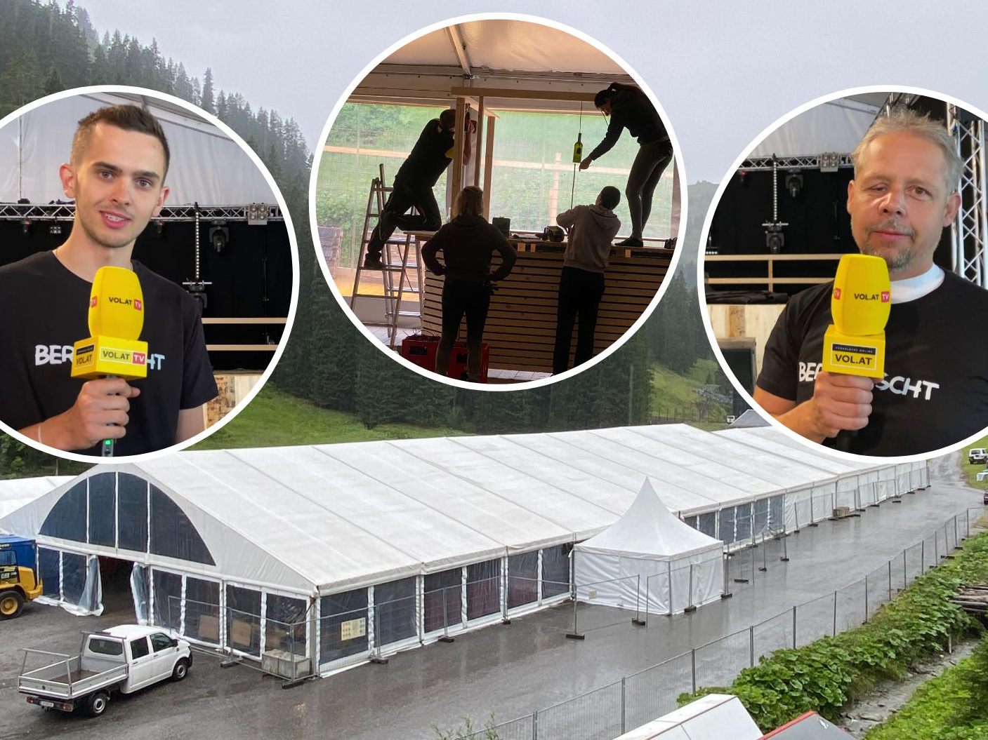 Die Damülser bereiten sich auf ihr großes "Bergfäscht" vor. Die Damülser bereiten sich auf ihr großes "Bergfäscht" vor.