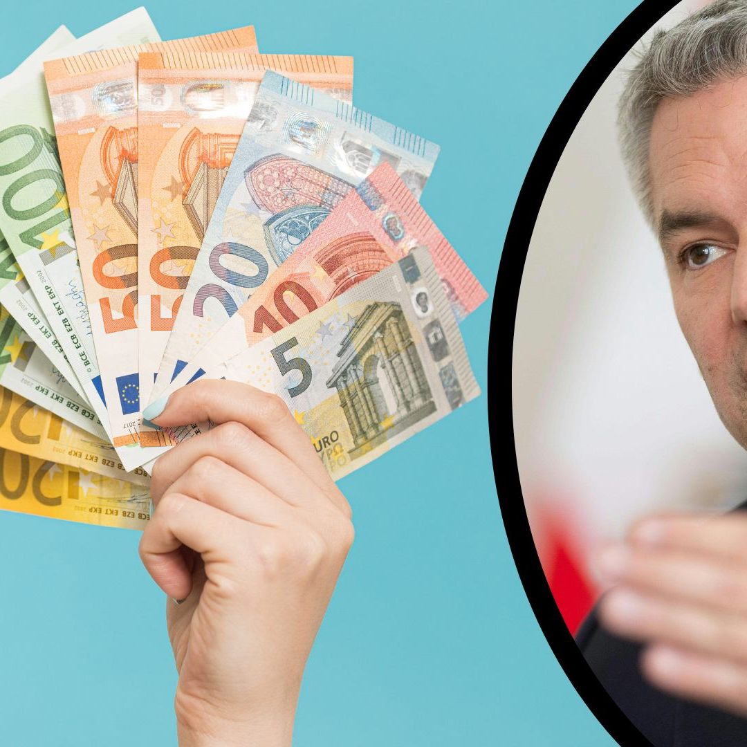 Kanzler Nehammer will Bargeld gesetzlich verankern.