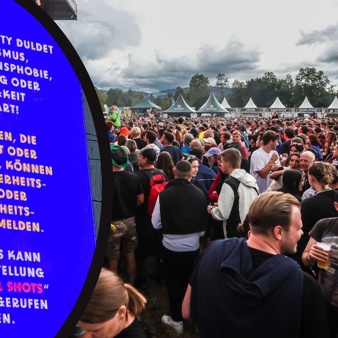 Wer sich belästigt oder unwohl fühlt, sollte sich einen "Angel Shot" bestellen.