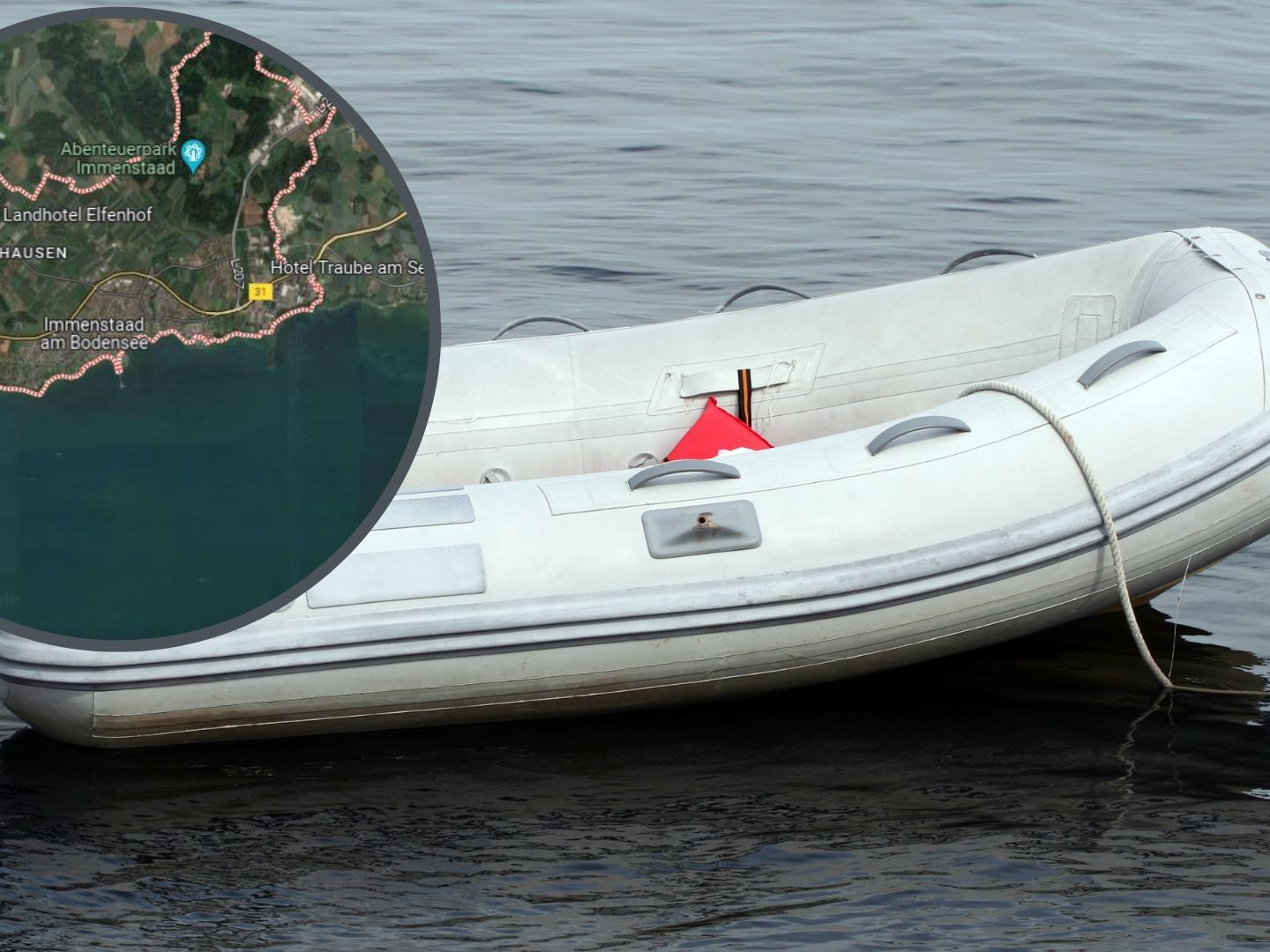 Eine Frau wurde bei einem Unfall auf dem Bodensee schwer verletzt. Eine Frau wurde bei einem Unfall auf dem Bodensee schwer verletzt.