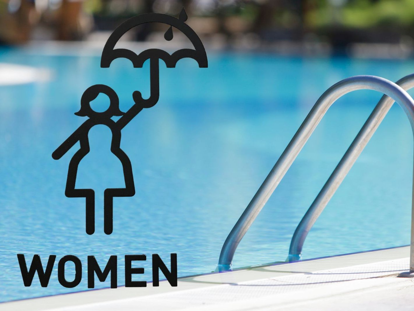 Ein Schwimmbad öffnet am Freitag einen Bereich nur für Frauen. Ein Schwimmbad öffnet am Freitag einen Bereich nur für Frauen.