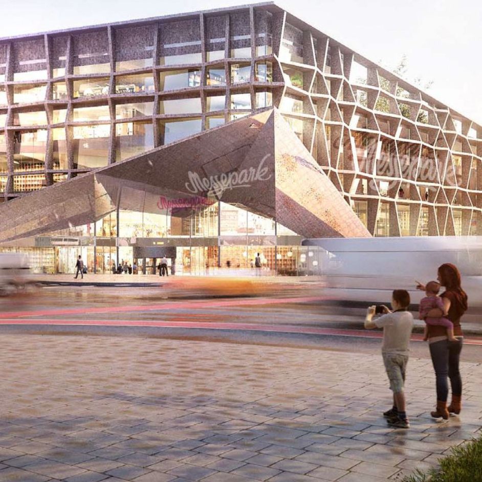 Wie soll der Messepark nach der Erweiterung aussehen, Herr Drexel?