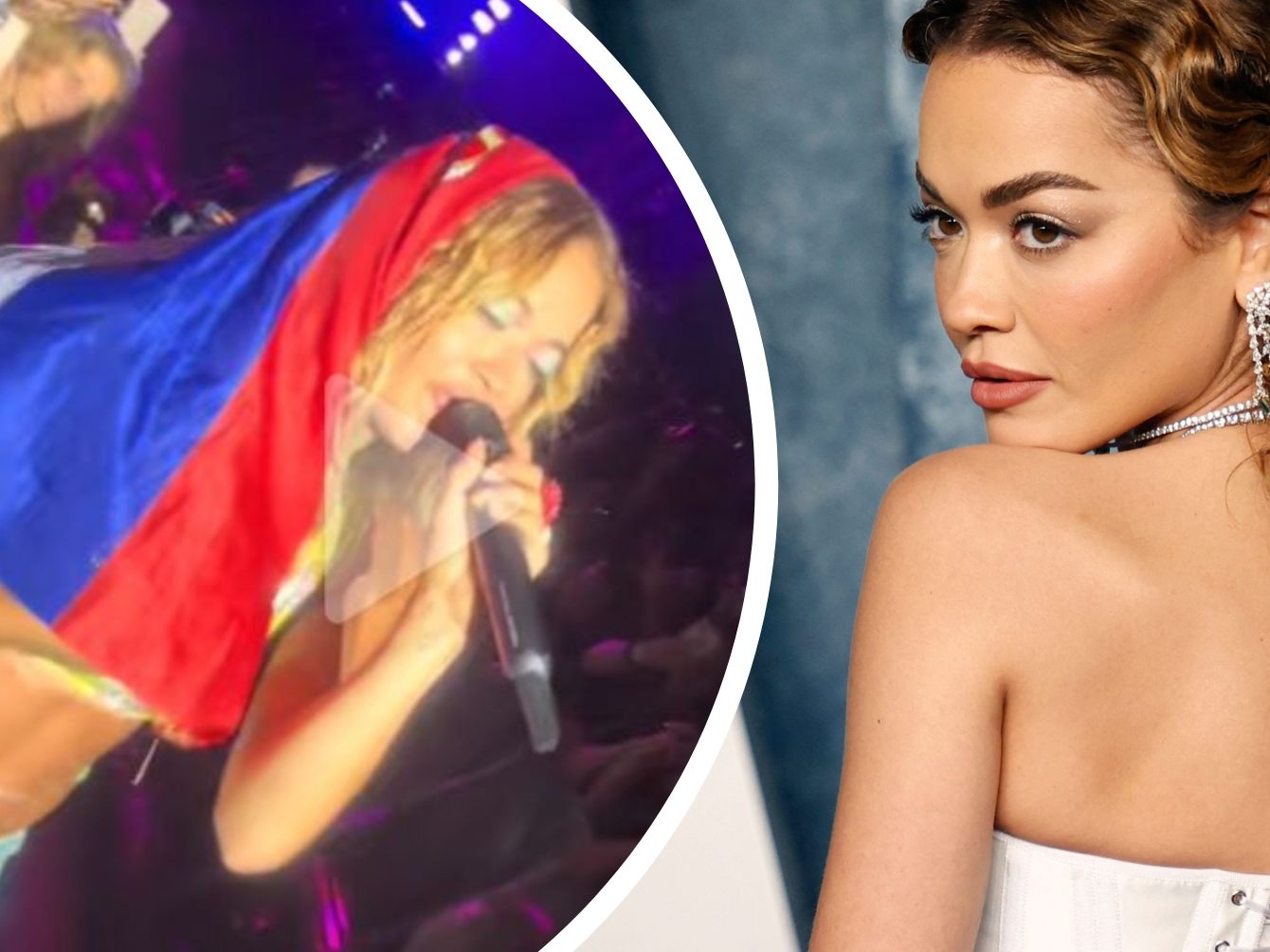 Rita Ora sorgt für Aufsehen. Rita Ora sorgt für Aufsehen.