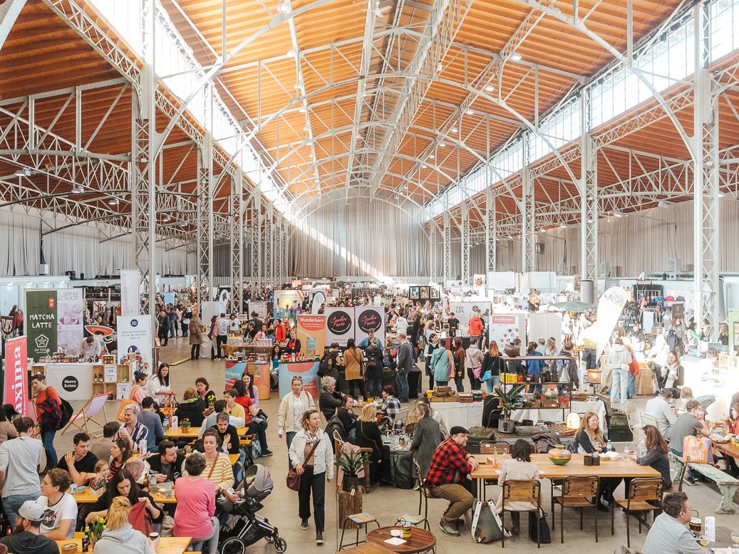 Der Edelstoff-Herbstmarkt findet wieder in der Wiener Marx Halle am 7. und 8. Oktober statt.